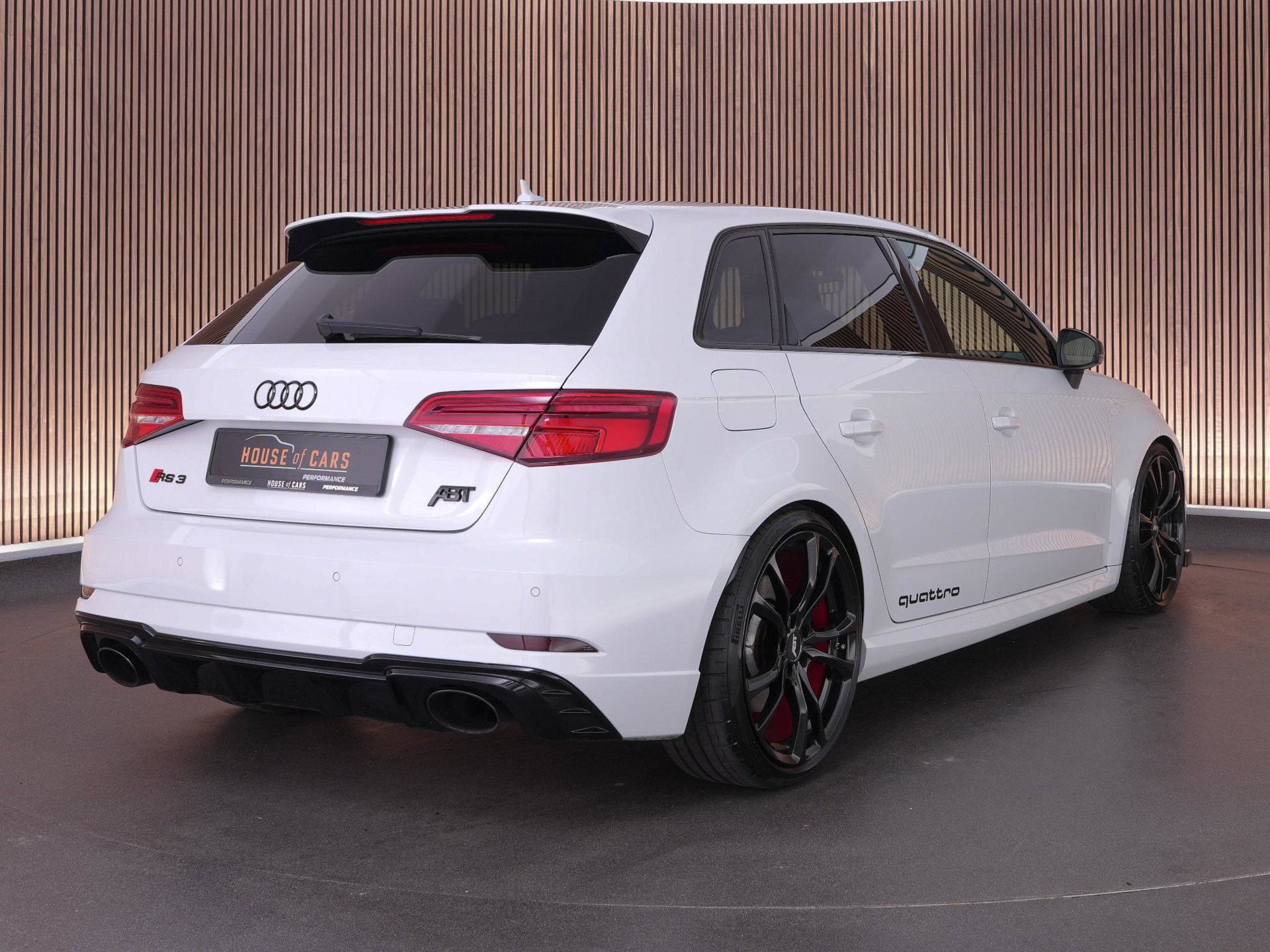 Audi RS3 – achteraanzicht