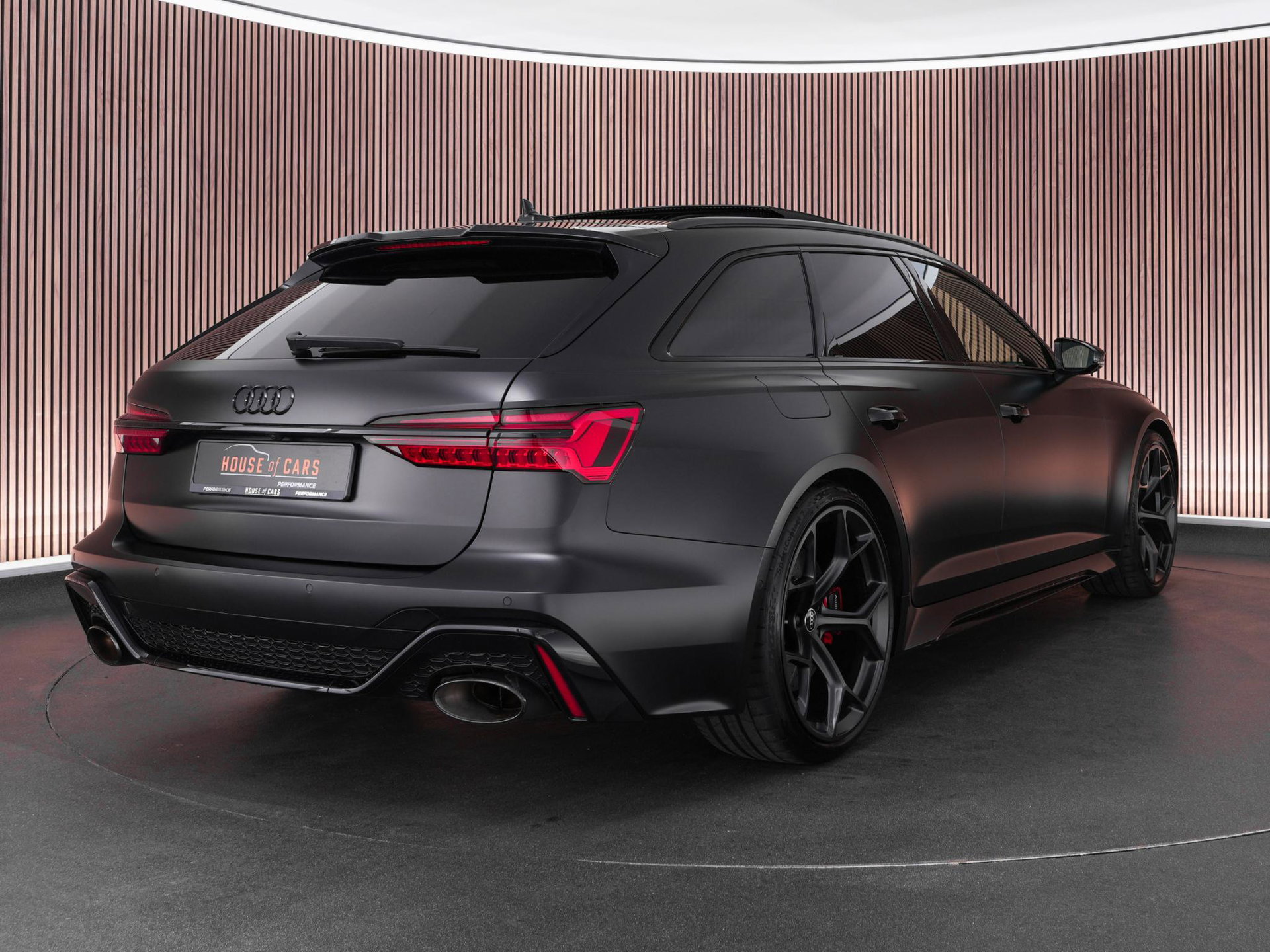 Audi RS6 – achteraanzicht