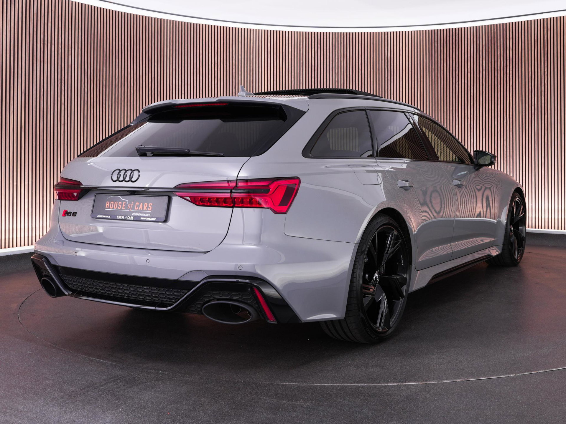 Audi RS6 – achteraanzicht