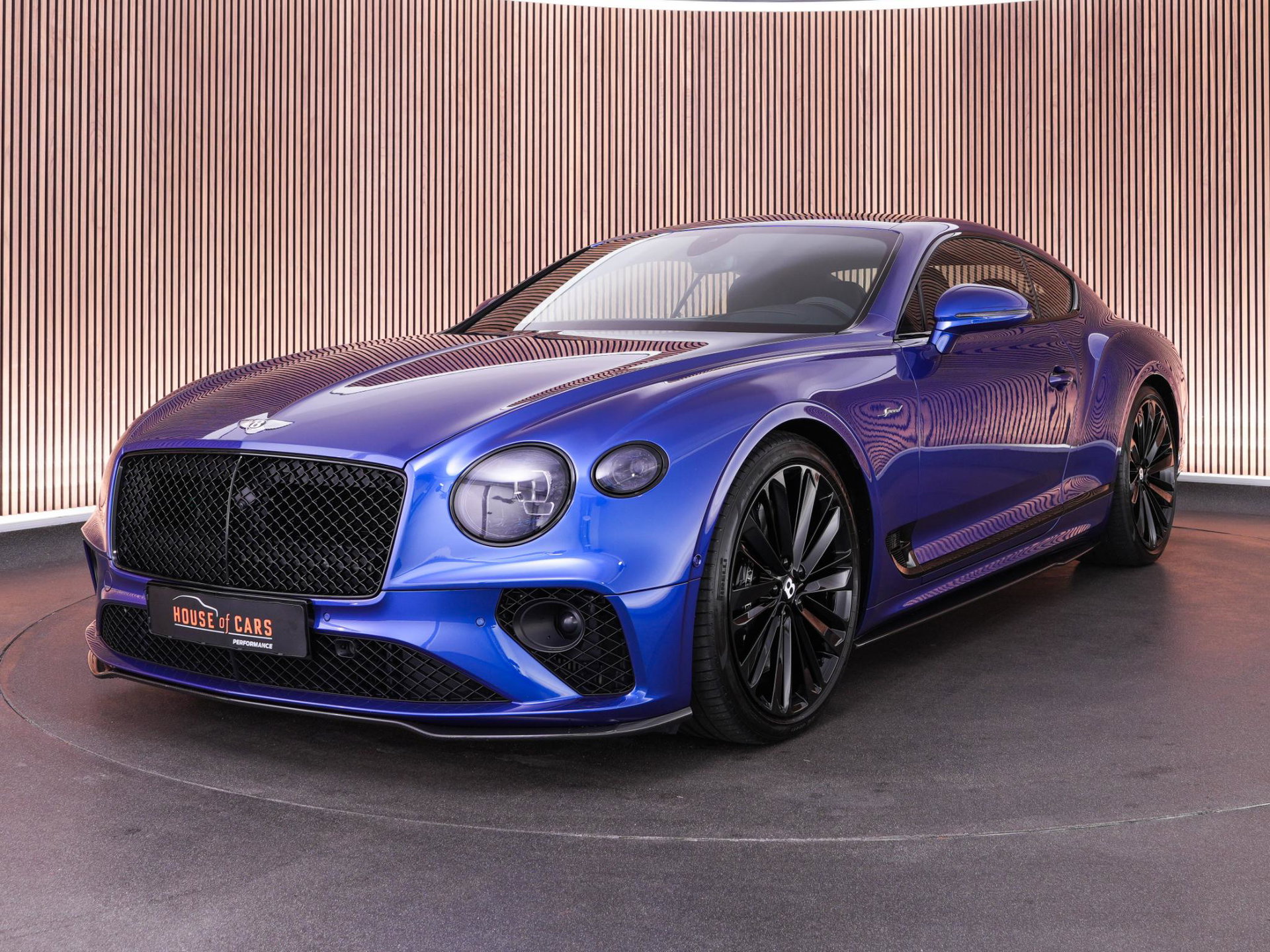 Bentley Continental – achteraanzicht