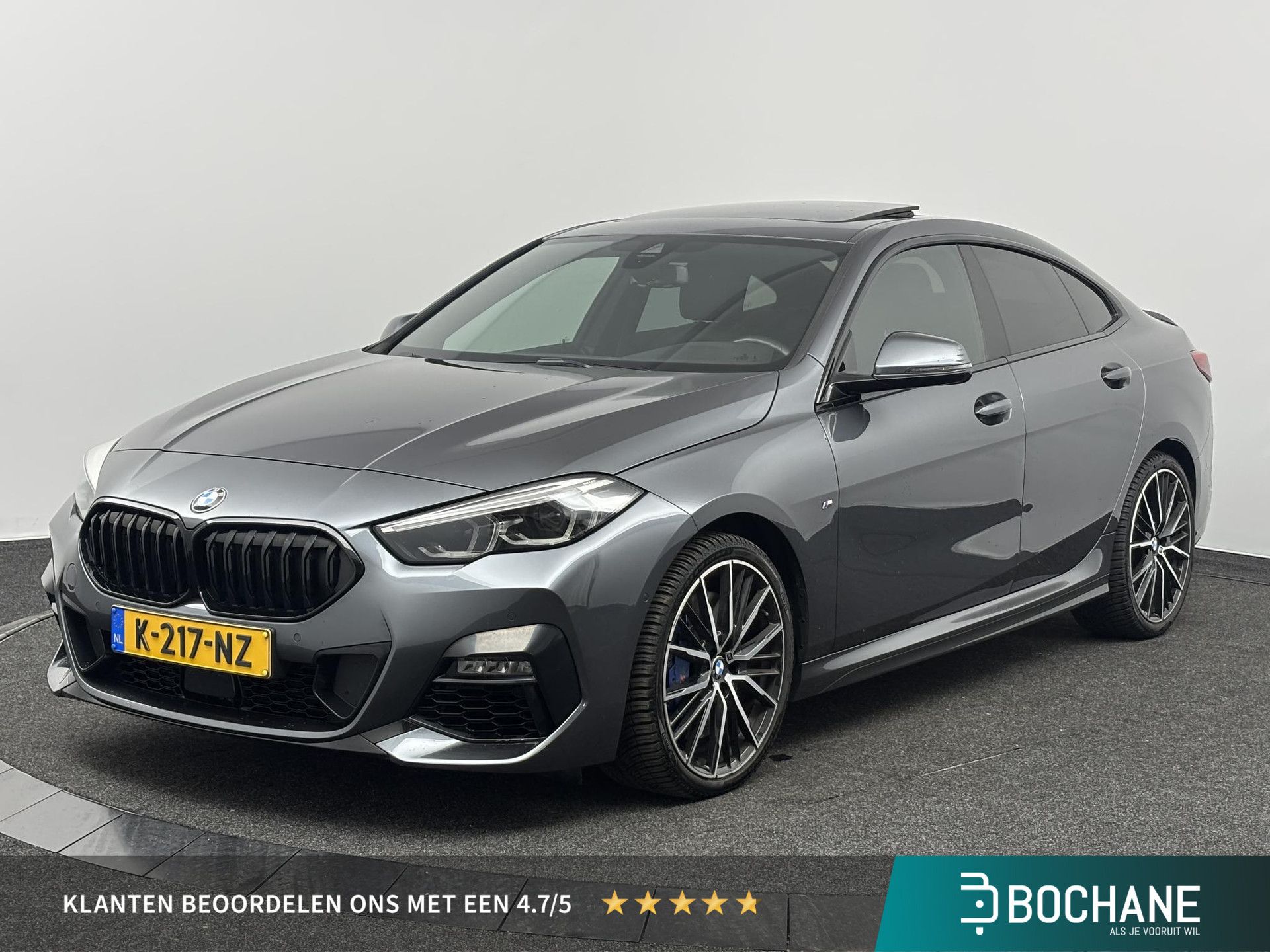 BMW 2-serie met kenteken K-217-NZ – vooraanzicht