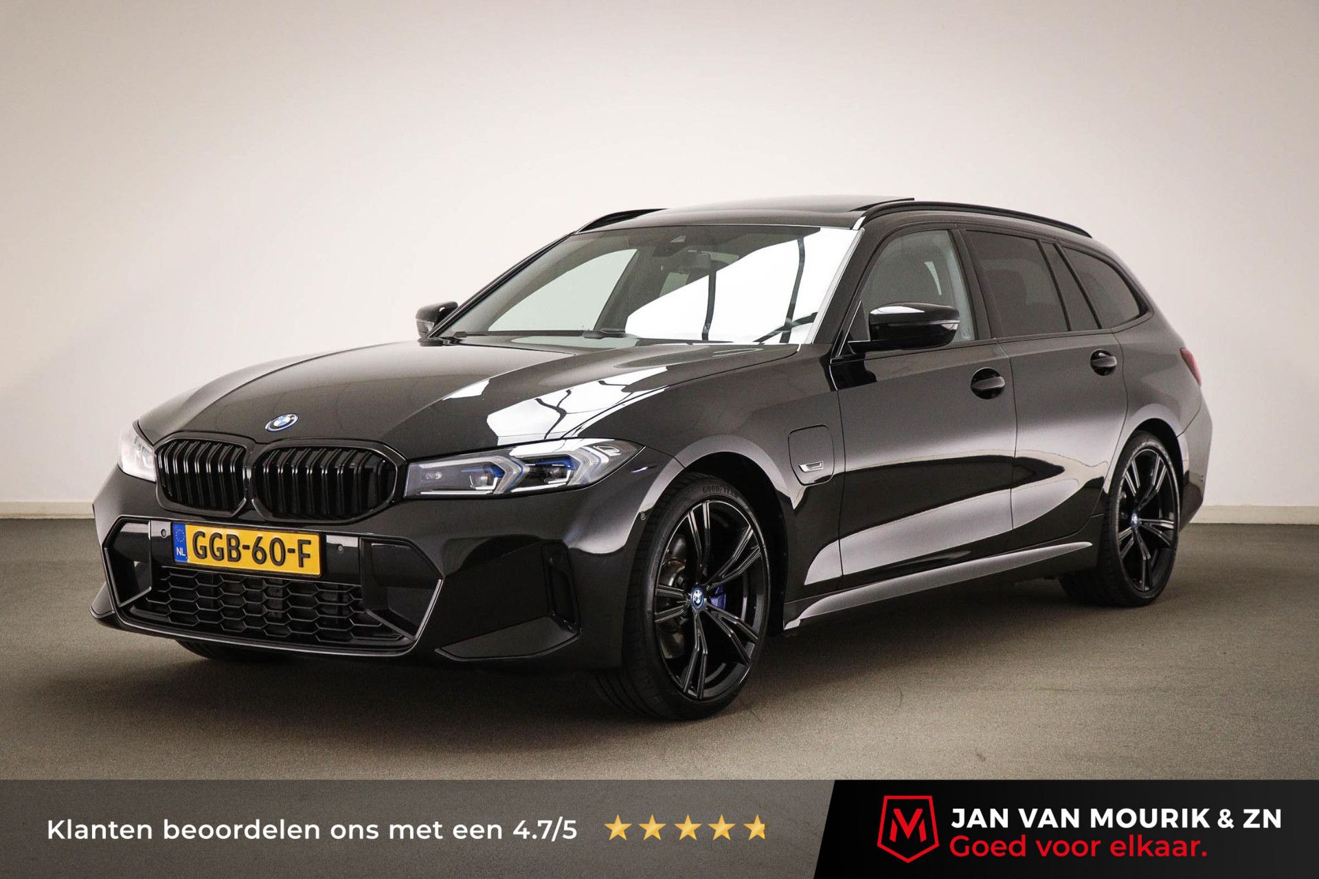 BMW 3-Serie met kenteken GGB-60-F – vooraanzicht