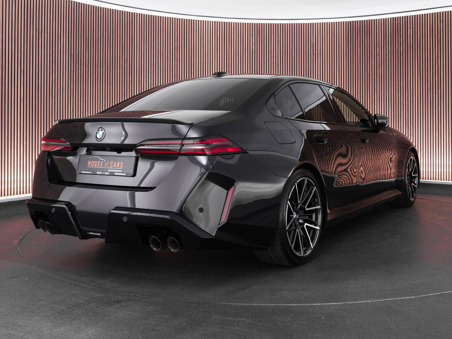 BMW M5 – achteraanzicht
