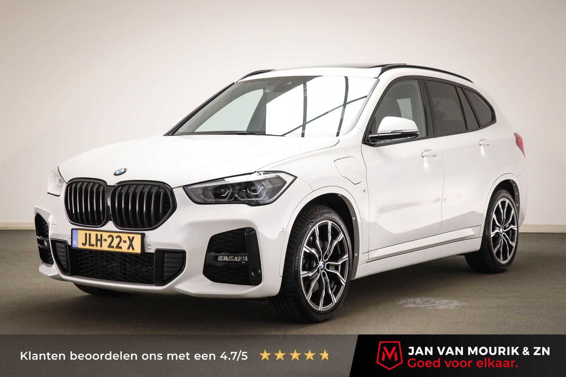 BMW X1 met kenteken JLH-22-X – vooraanzicht