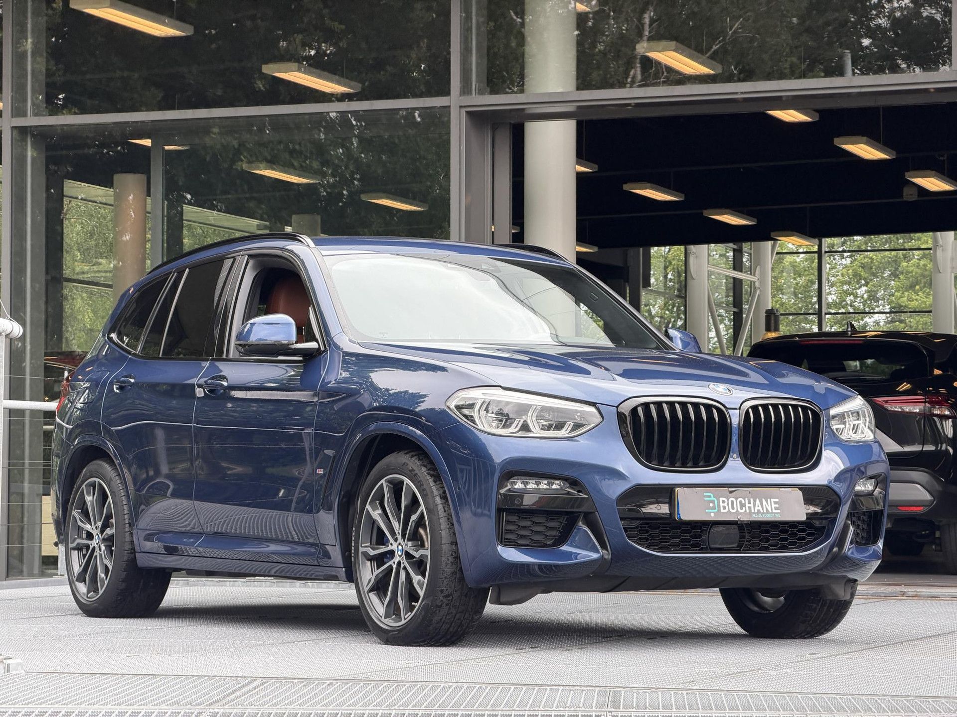 BMW X3 met kenteken H-125-SX – detailfoto