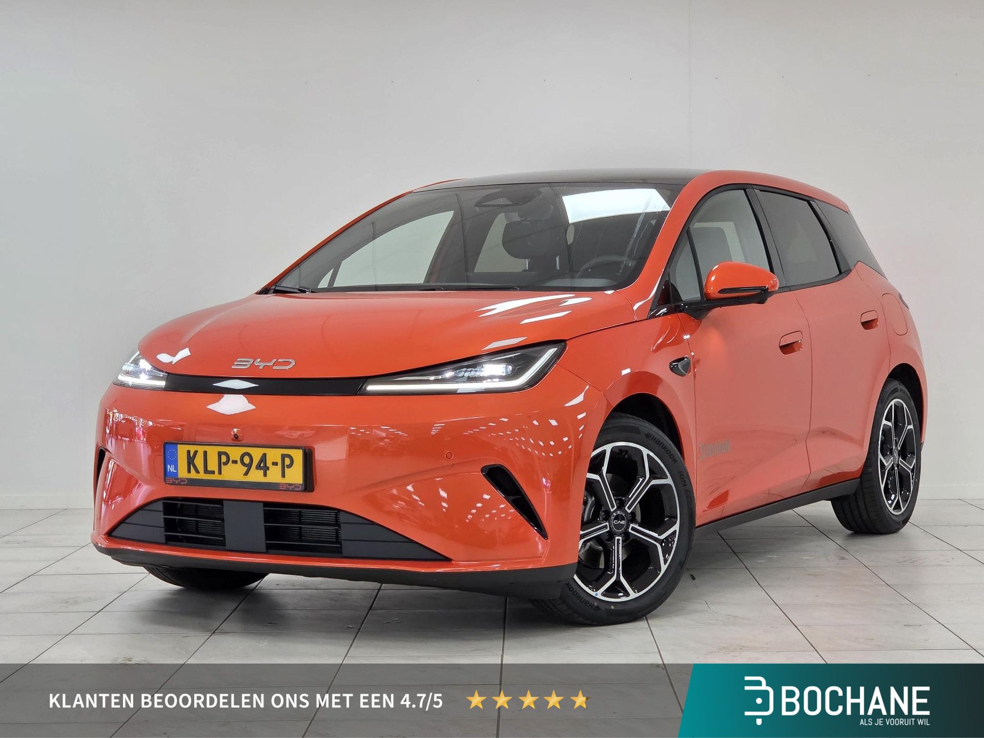 BYD DOLPHIN met kenteken KLP-94-P – vooraanzicht