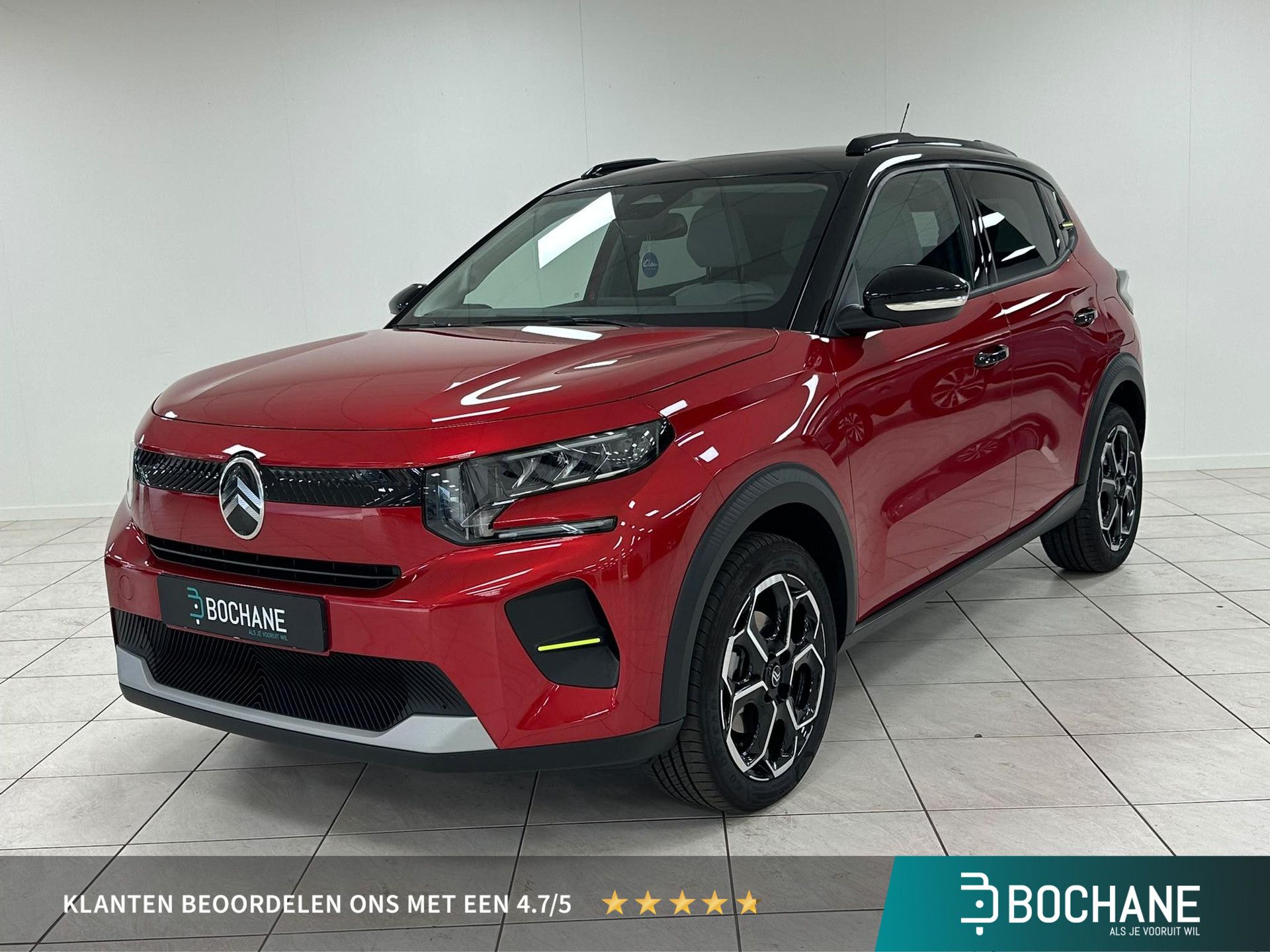 Citroën C3 met kenteken HTK-01-T – vooraanzicht