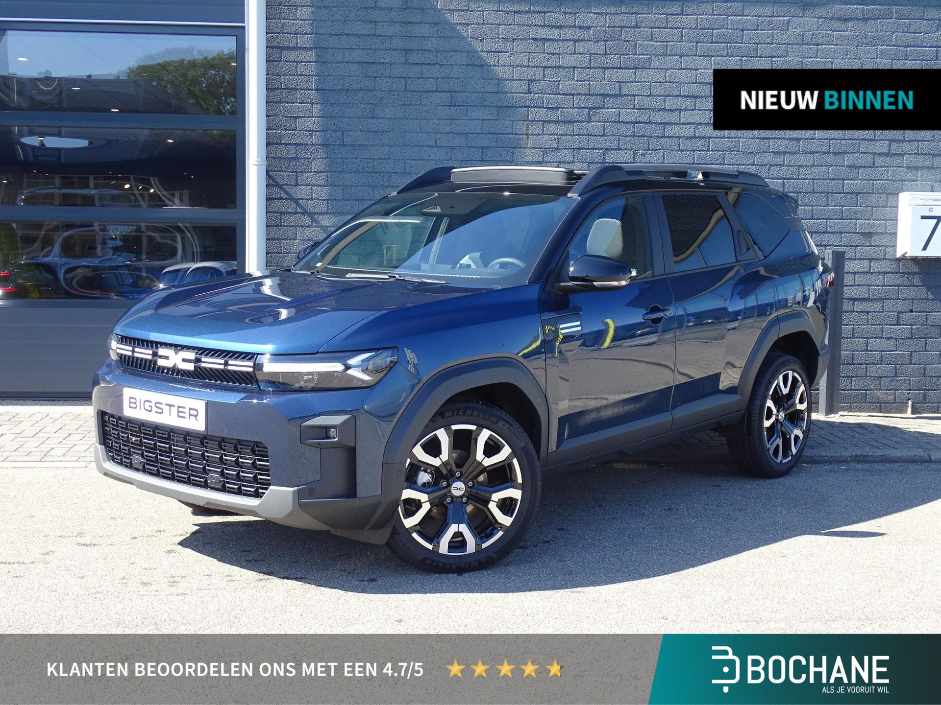 Dacia Bigster – vooraanzicht