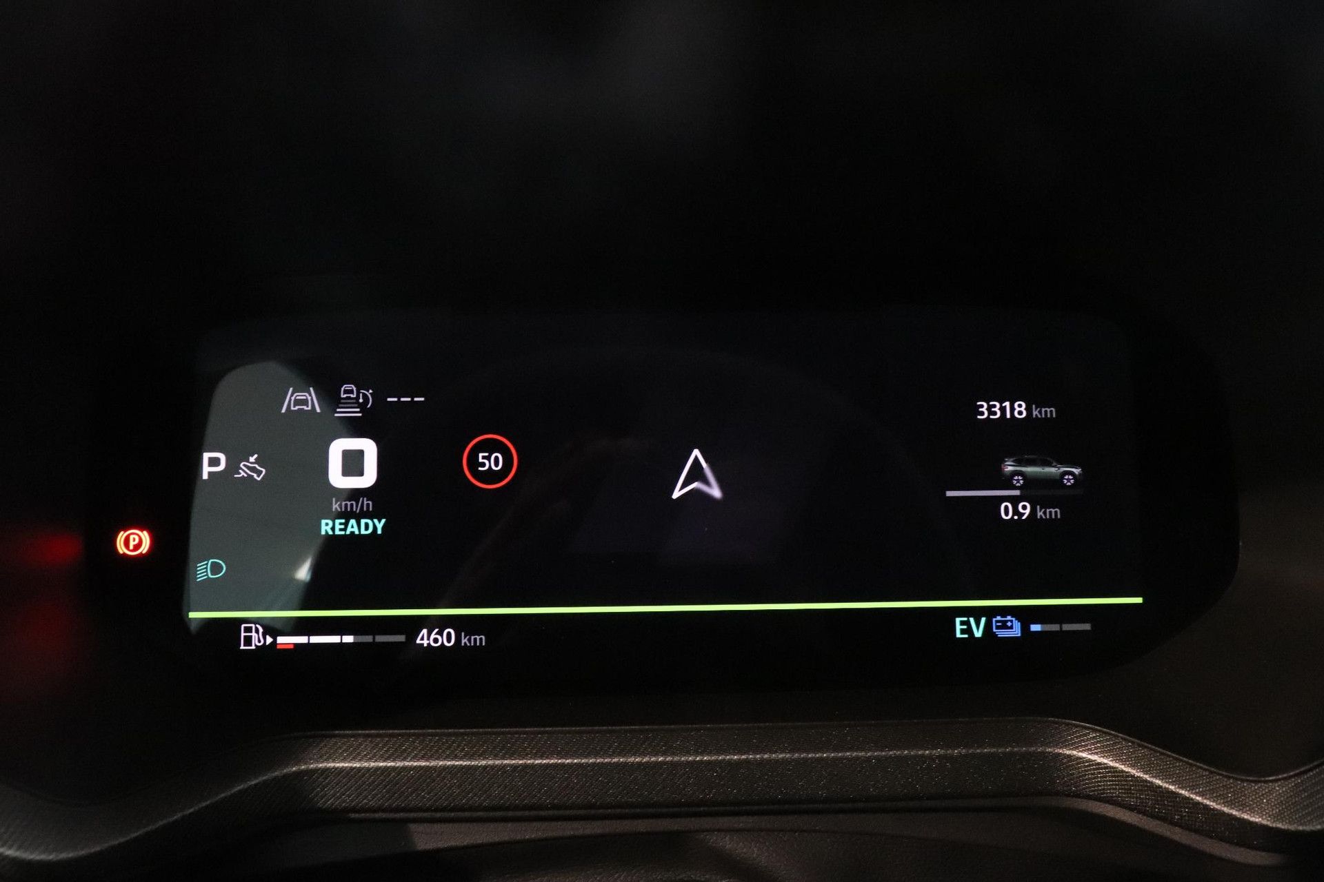 Dacia Bigster met kenteken JVK-65-H – dashboard