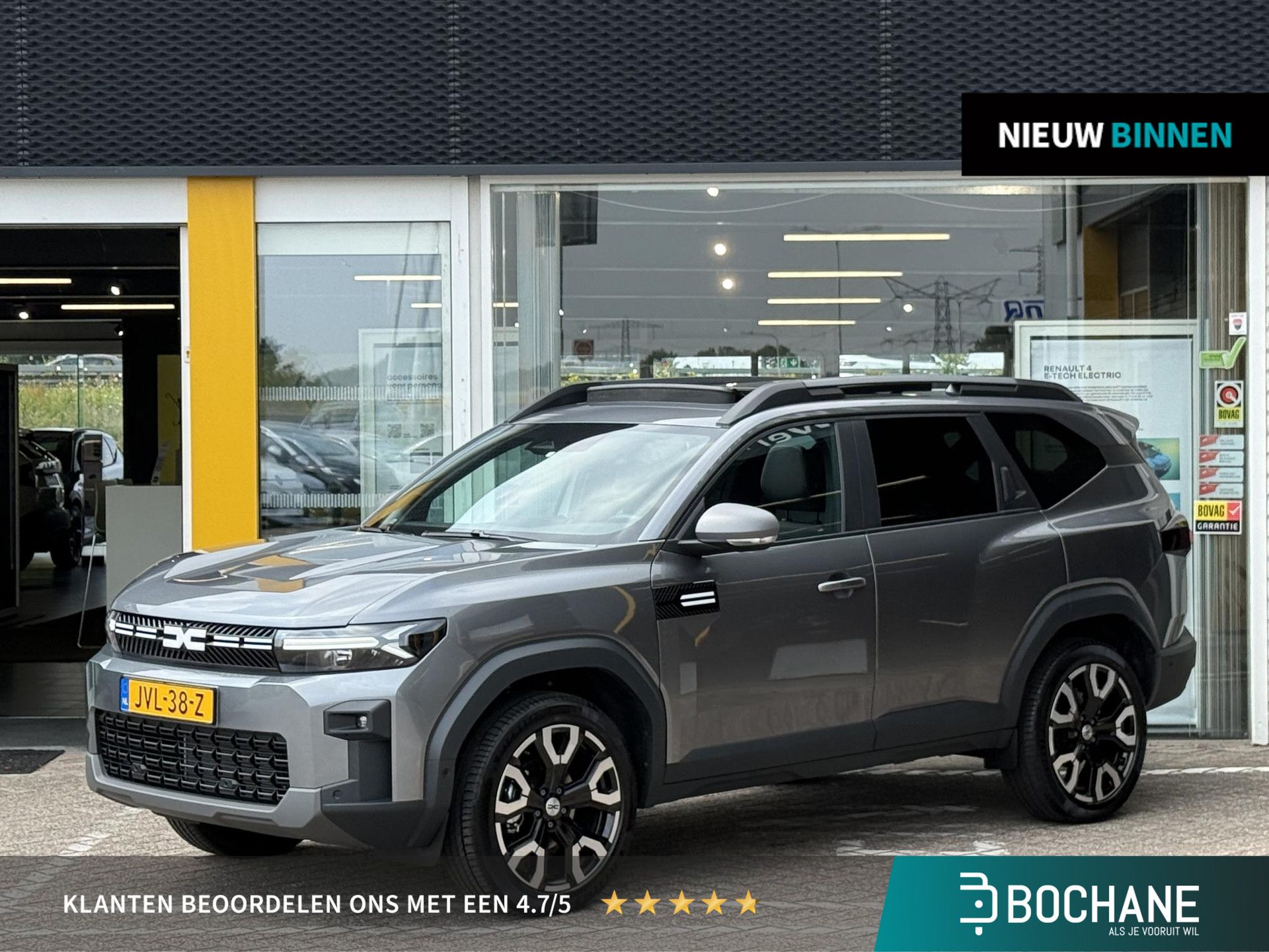 Dacia Bigster met kenteken JVL-38-Z – vooraanzicht