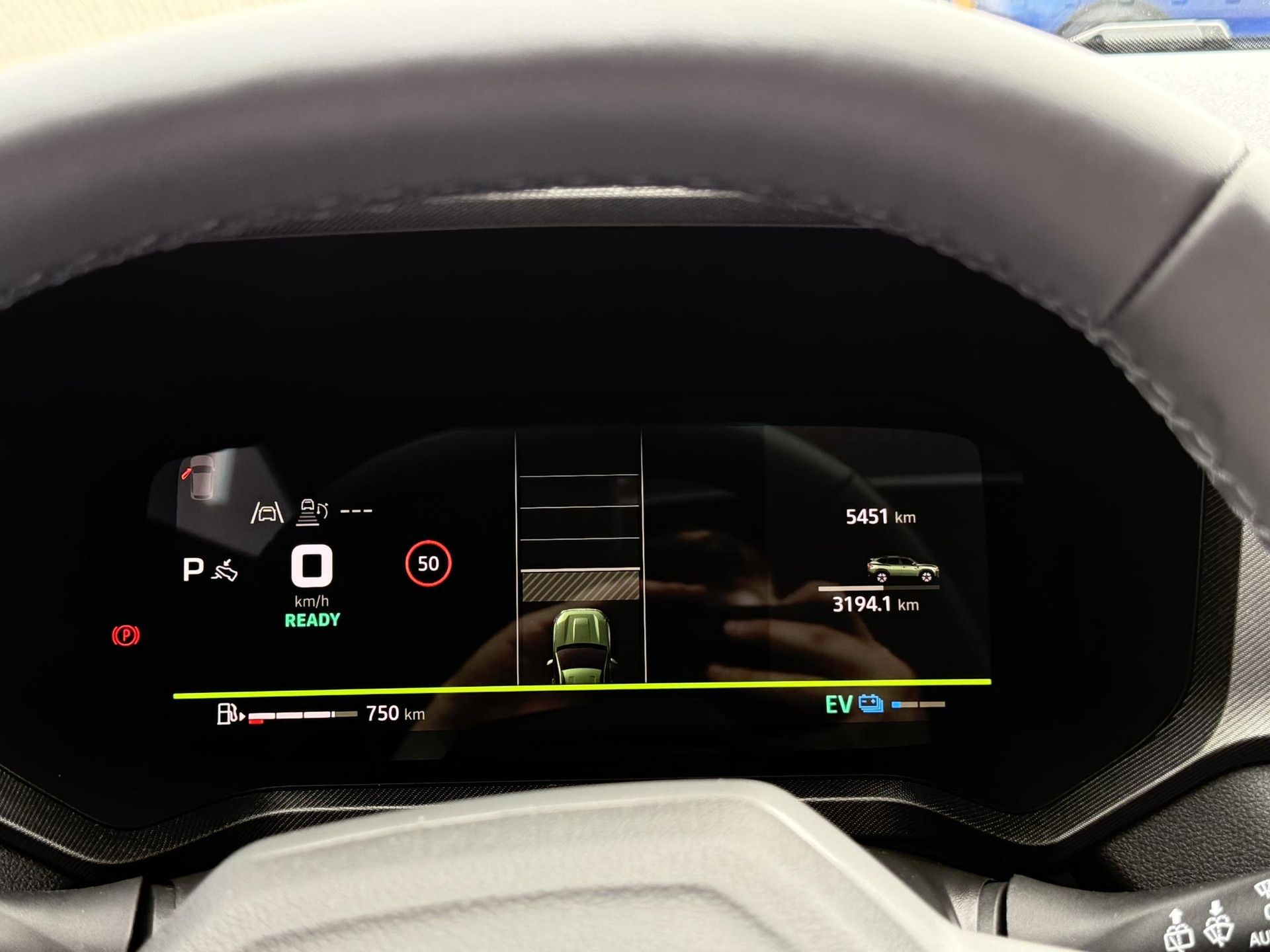 Dacia Bigster met kenteken JVL-38-Z – dashboard