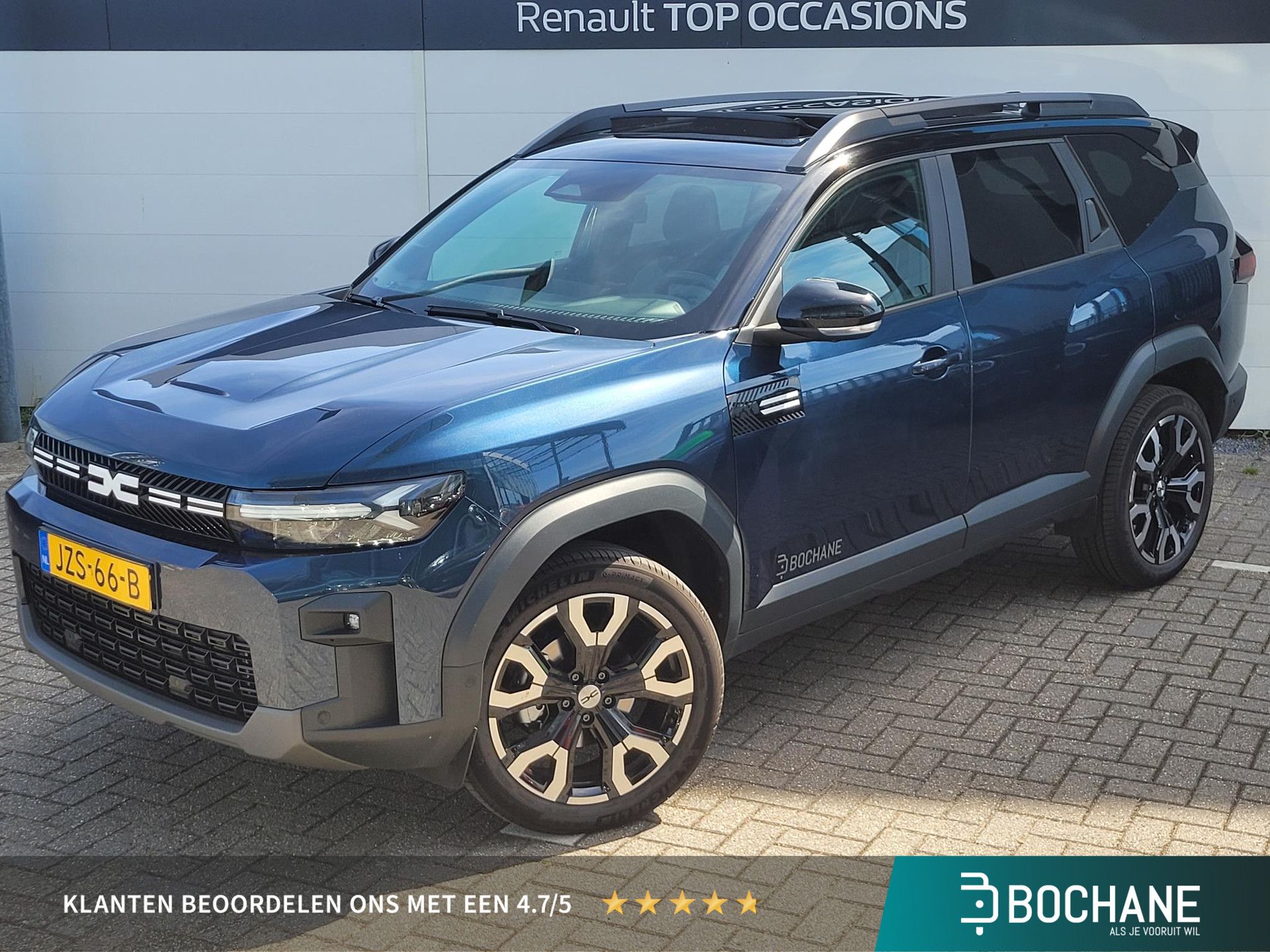 Dacia Bigster met kenteken JZS-66-B – vooraanzicht