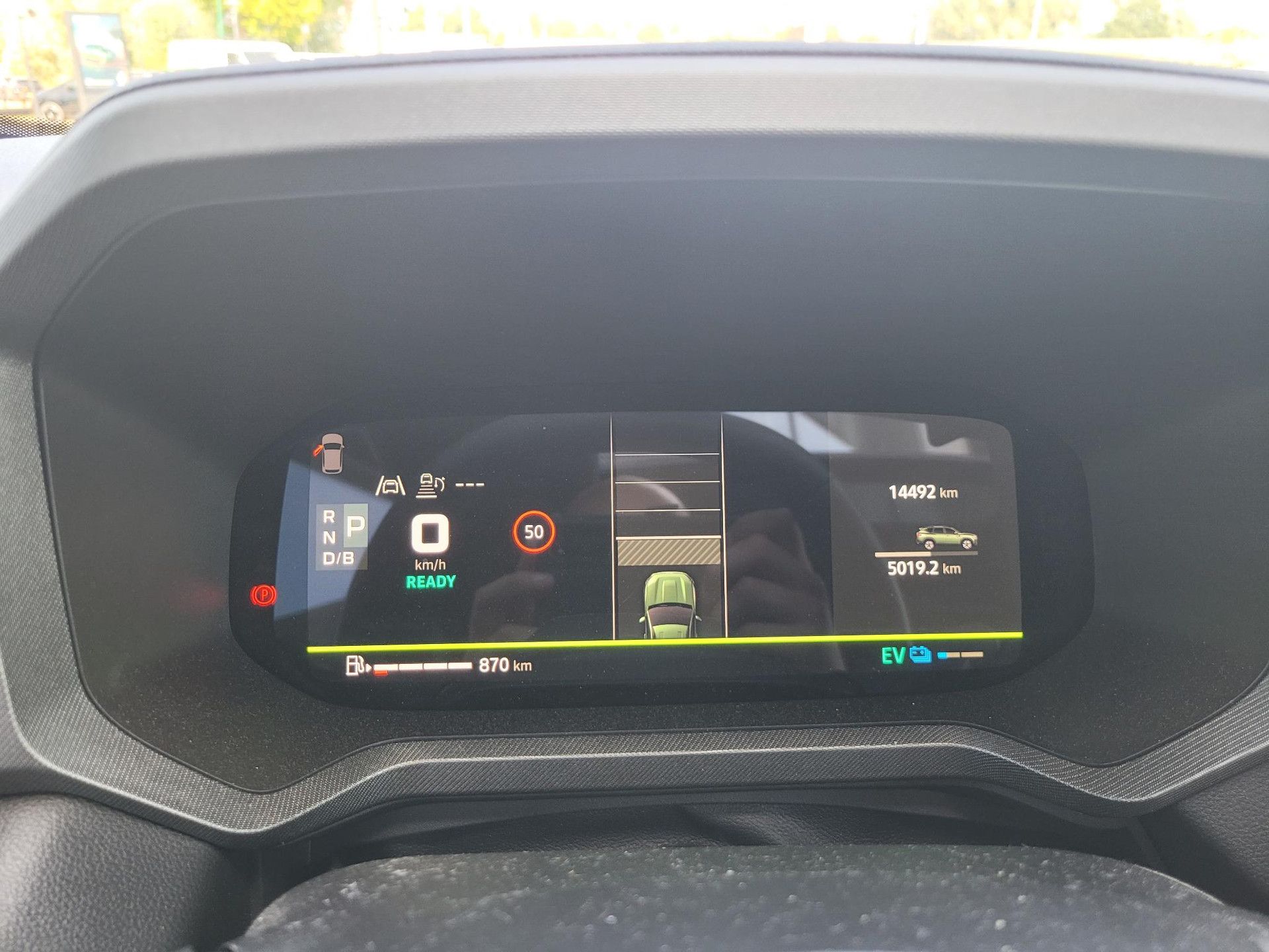 Dacia Bigster met kenteken JZS-66-B – dashboard