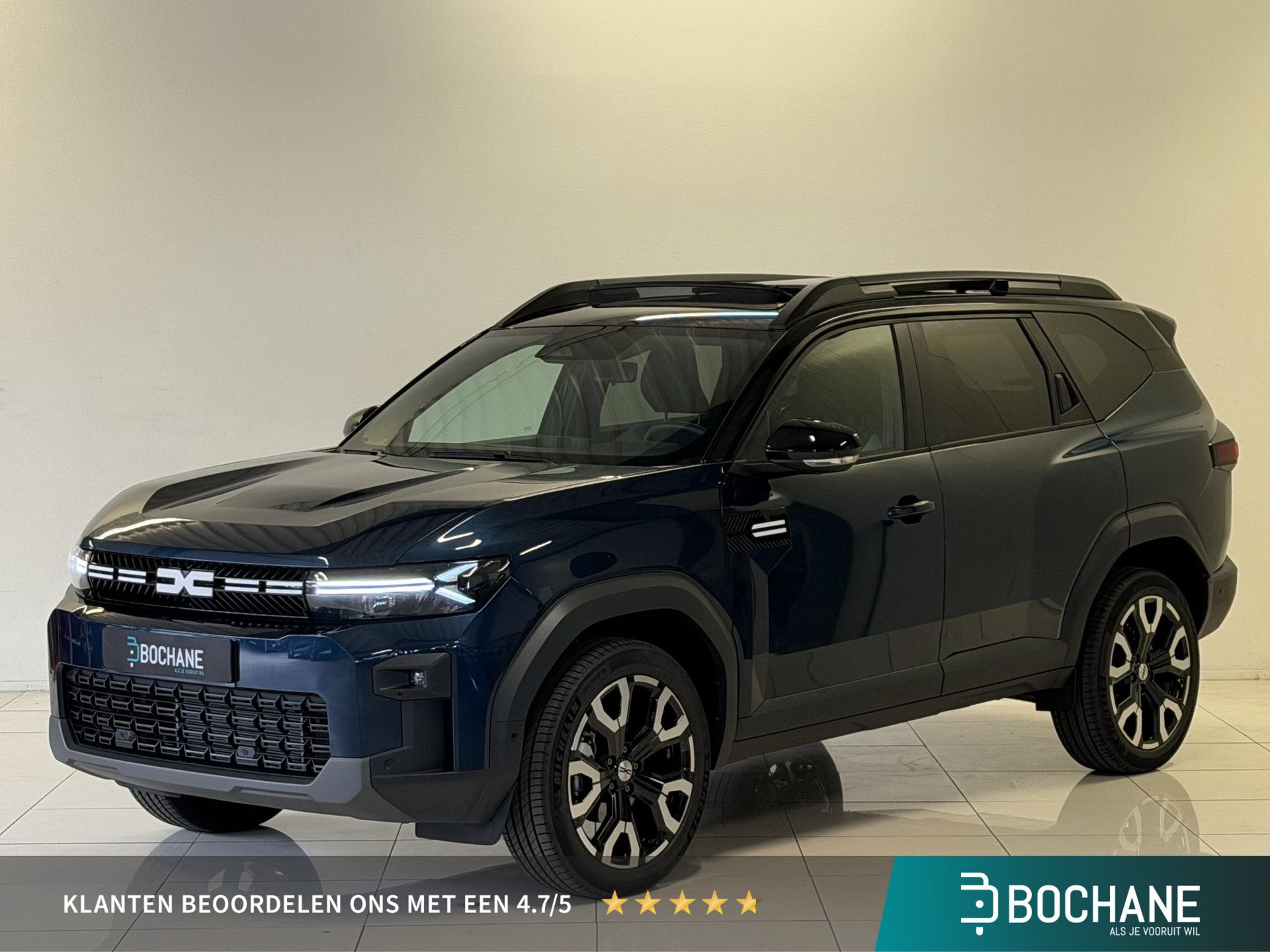 Dacia Bigster met kenteken KBX-05-P – vooraanzicht
