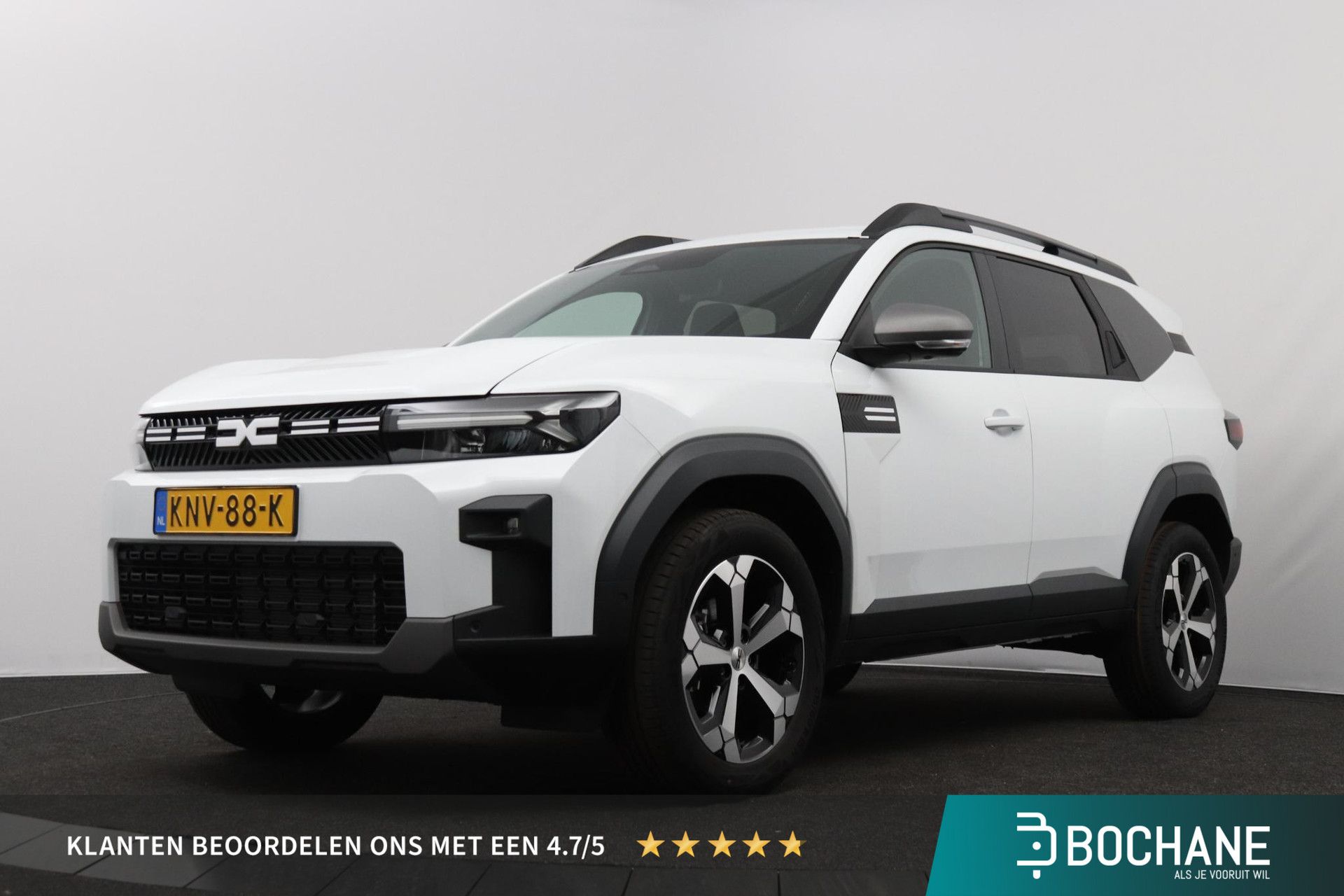 Dacia Bigster met kenteken KNV-88-K – vooraanzicht