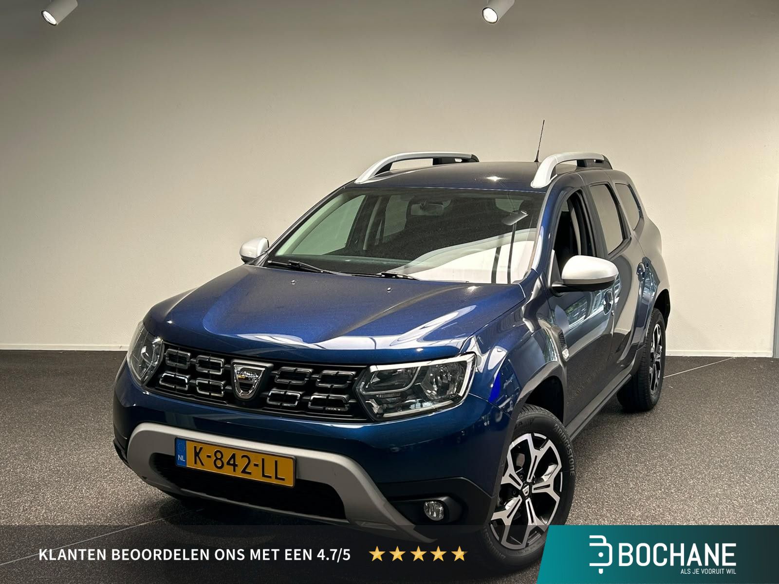Dacia Duster met kenteken K-842-LL – vooraanzicht