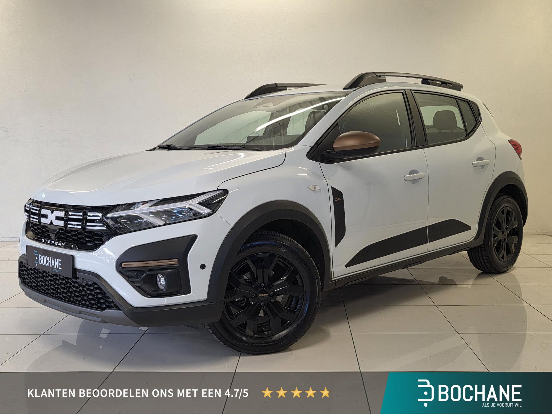 Dacia SanderoStepway met kenteken GJR-52-Z – vooraanzicht