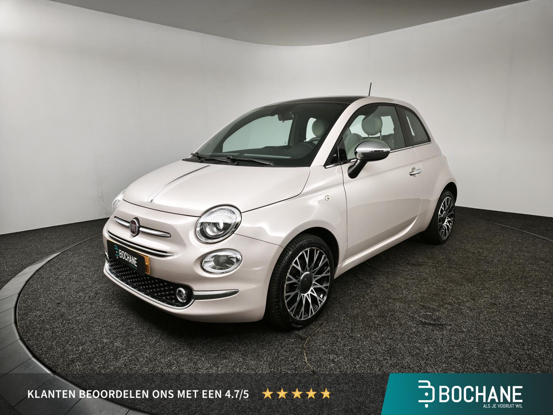 Fiat 500 met kenteken H-441-ZB – vooraanzicht