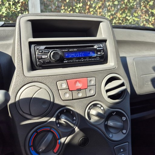 Fiat Panda – interieur