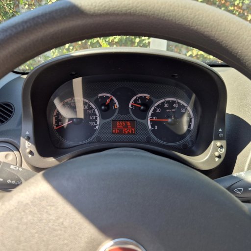 Fiat Panda – dashboard