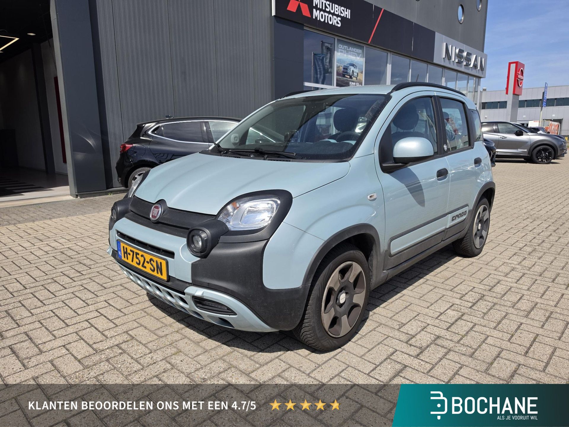 Fiat Panda met kenteken H-752-SN – vooraanzicht