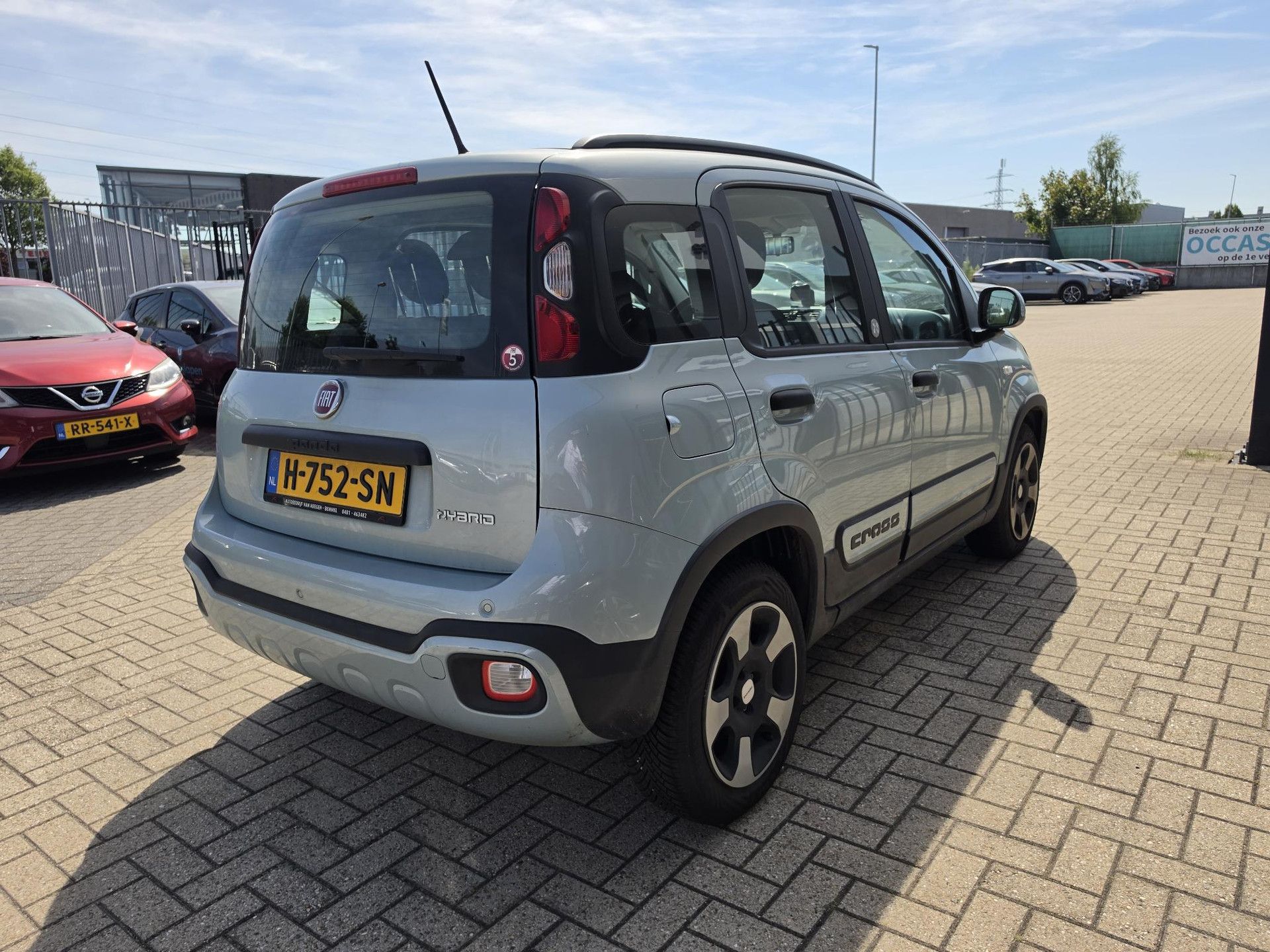 Fiat Panda met kenteken H-752-SN – interieur