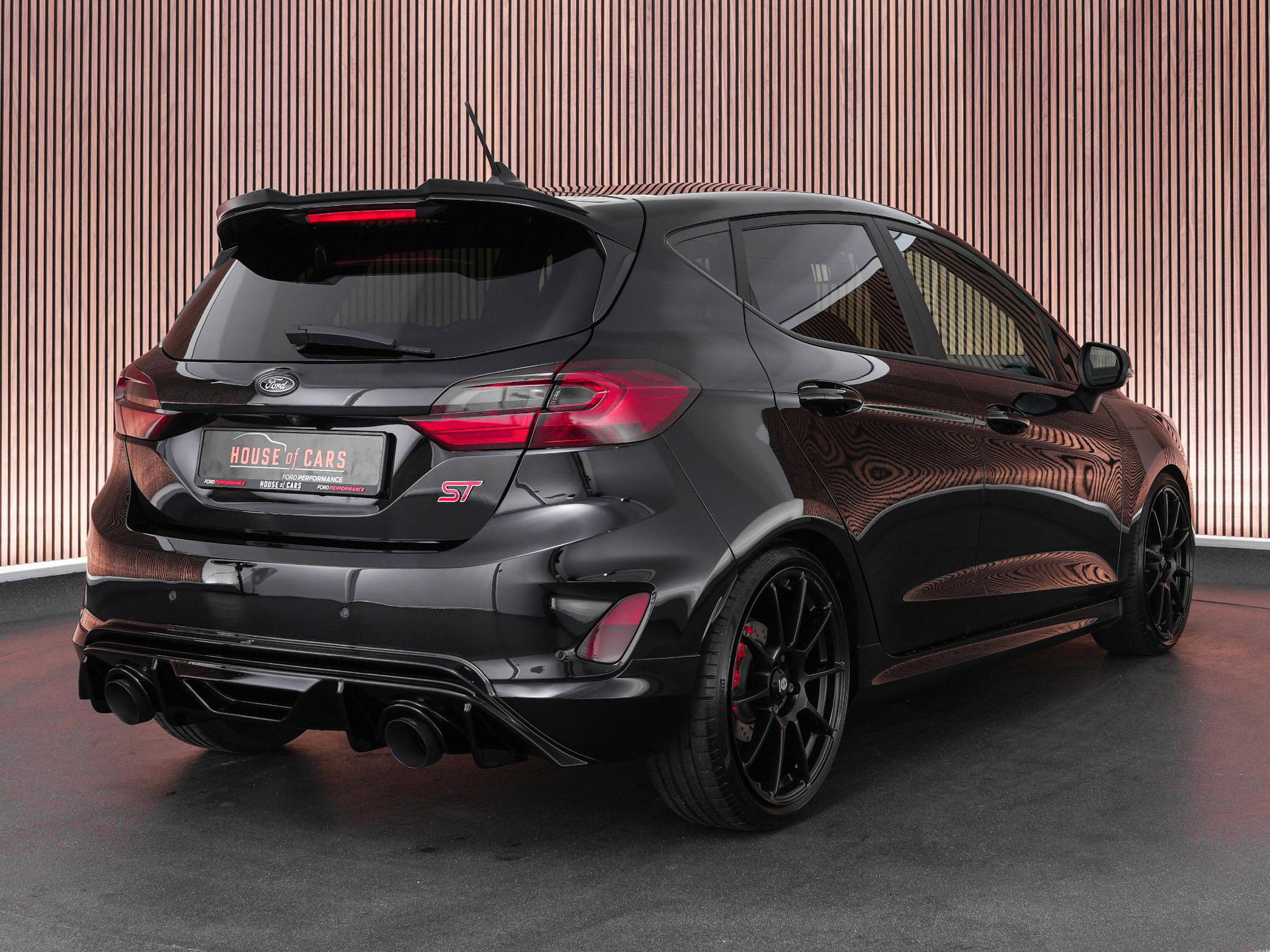 Ford Fiesta – achteraanzicht