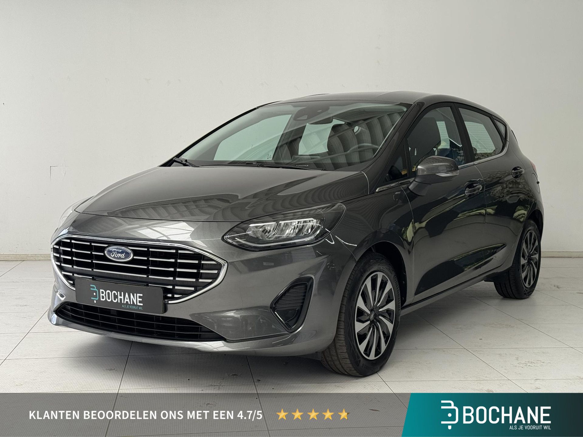 Ford Fiesta met kenteken KLH-36-D – vooraanzicht