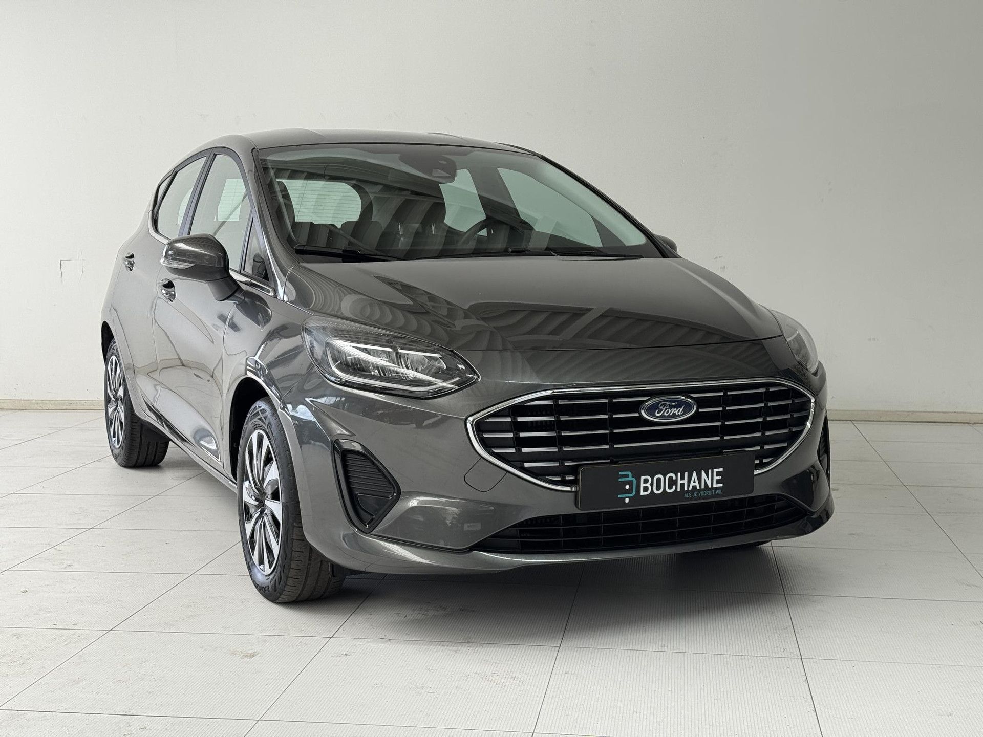 Ford Fiesta met kenteken KLH-36-D – detailfoto