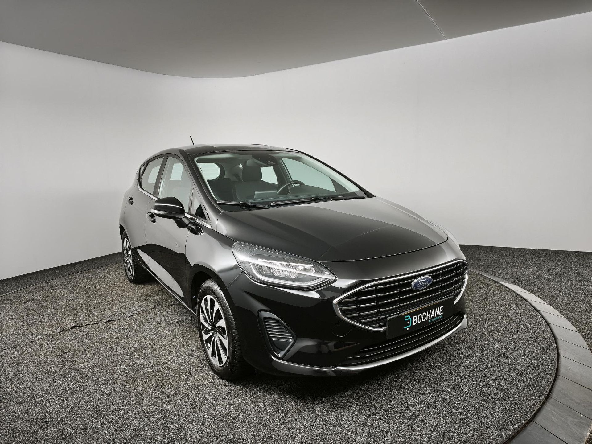 Ford Fiesta met kenteken P-281-JD – detailfoto
