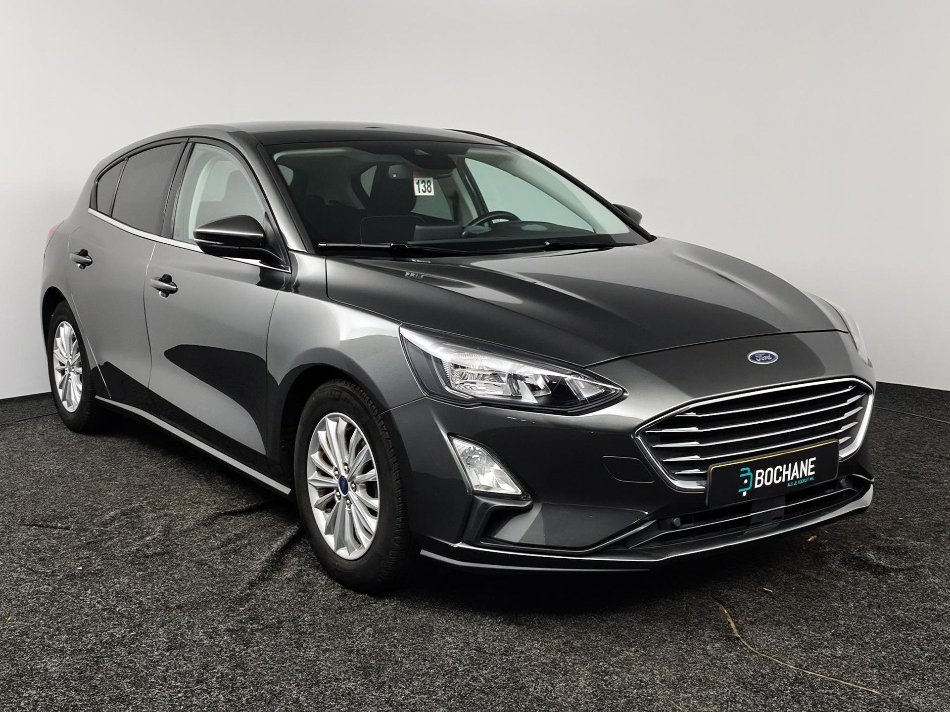 Ford Focus met kenteken G-565-TV – detailfoto