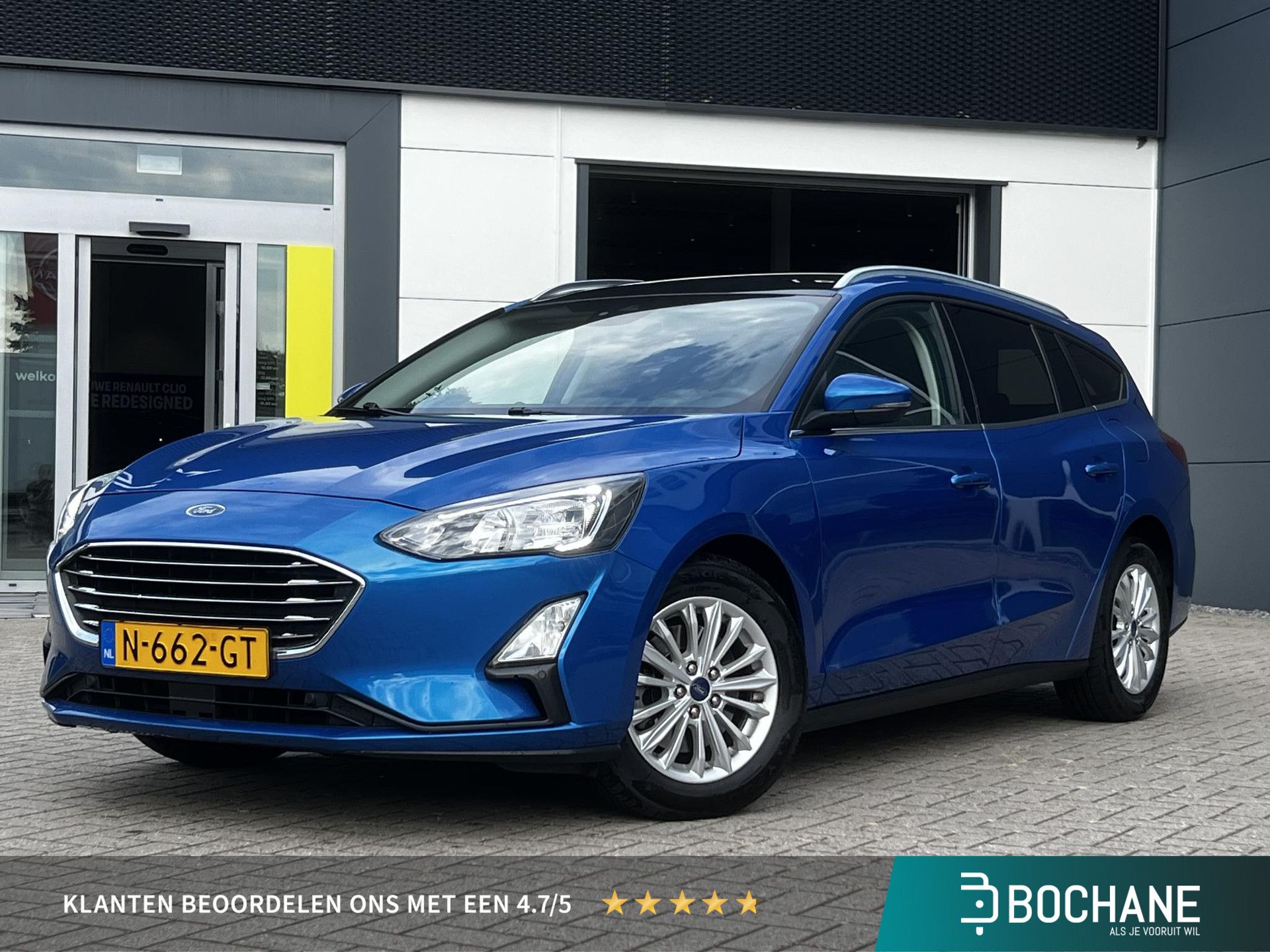 Ford Focus met kenteken N-662-GT – vooraanzicht