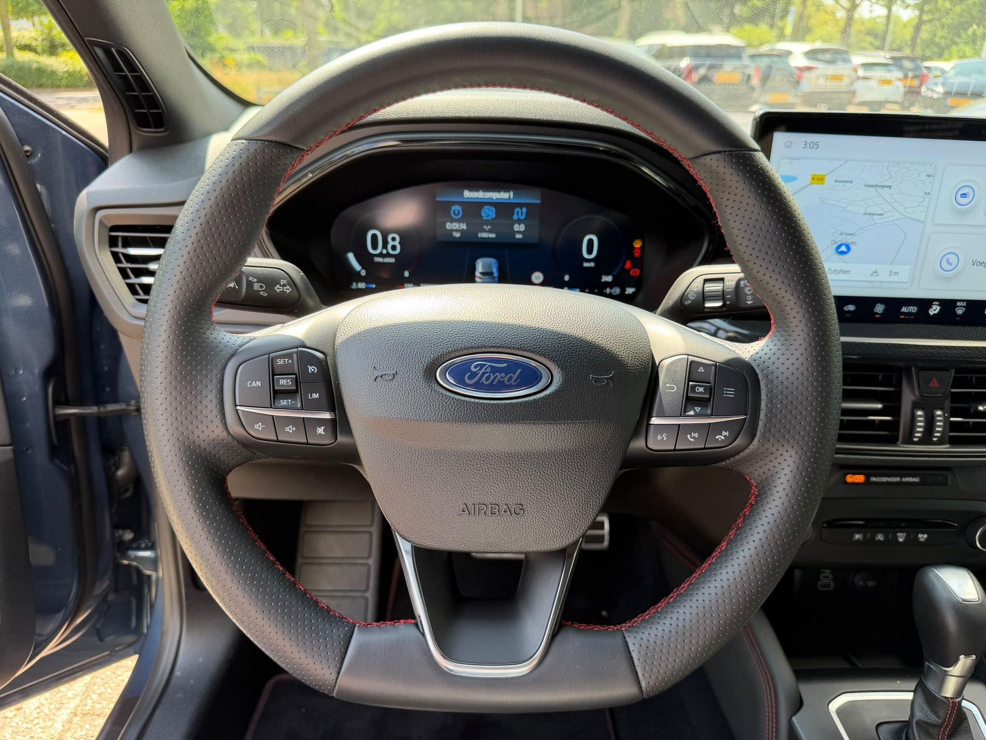 Ford Focus met kenteken Z-348-PK – interieur