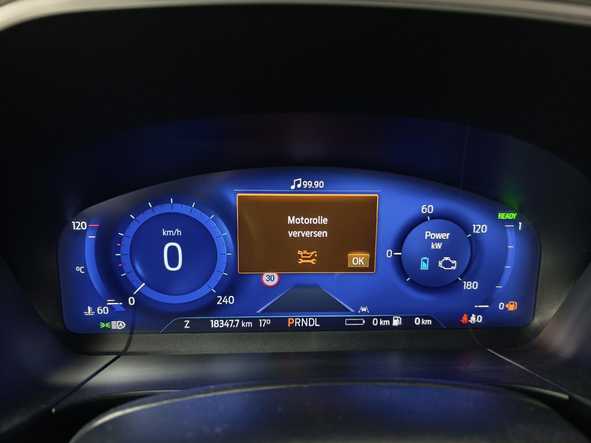 Ford Kuga met kenteken KBN-50-L – dashboard