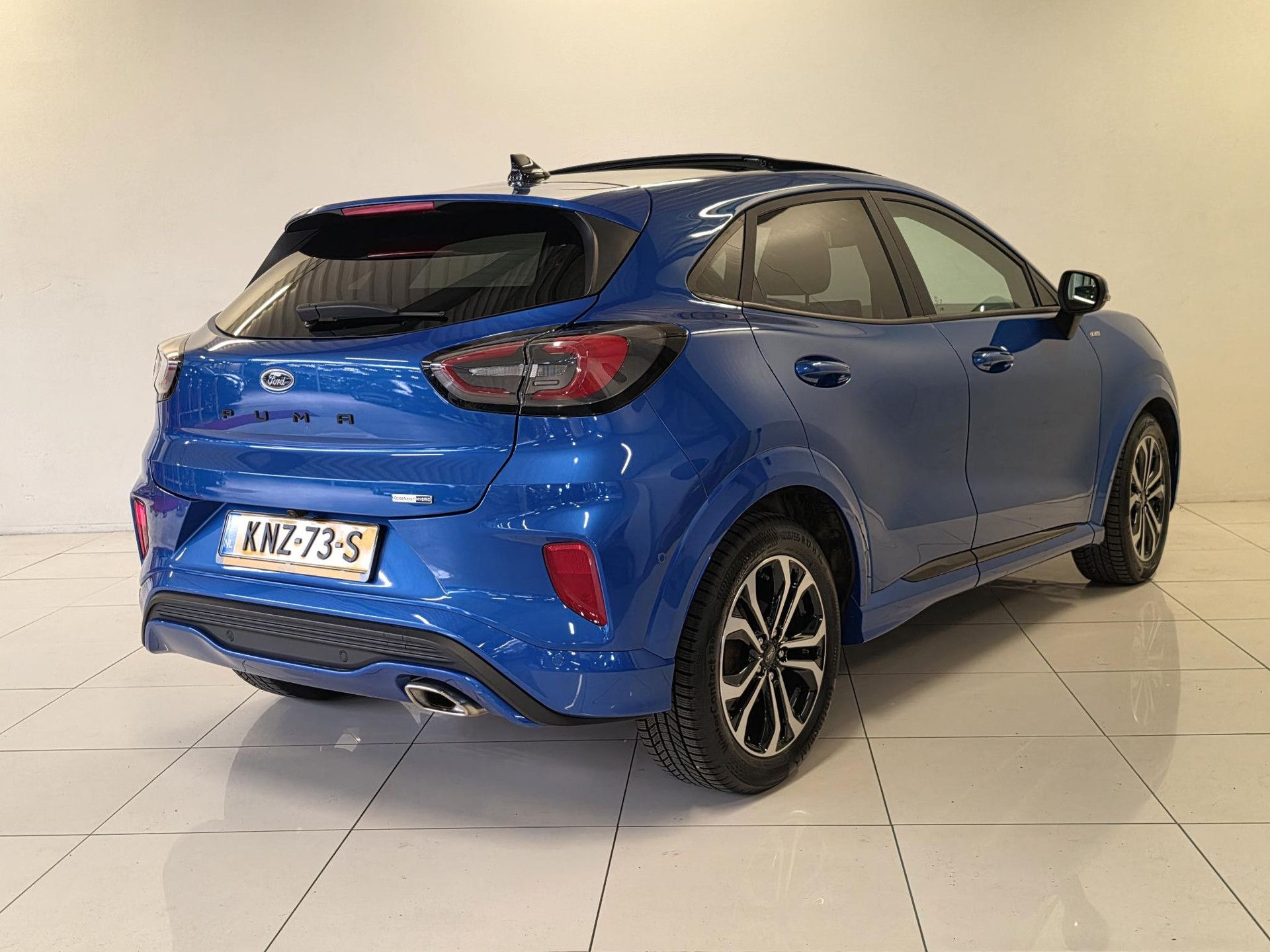 Ford Puma met kenteken KNZ-73-S – detailfoto