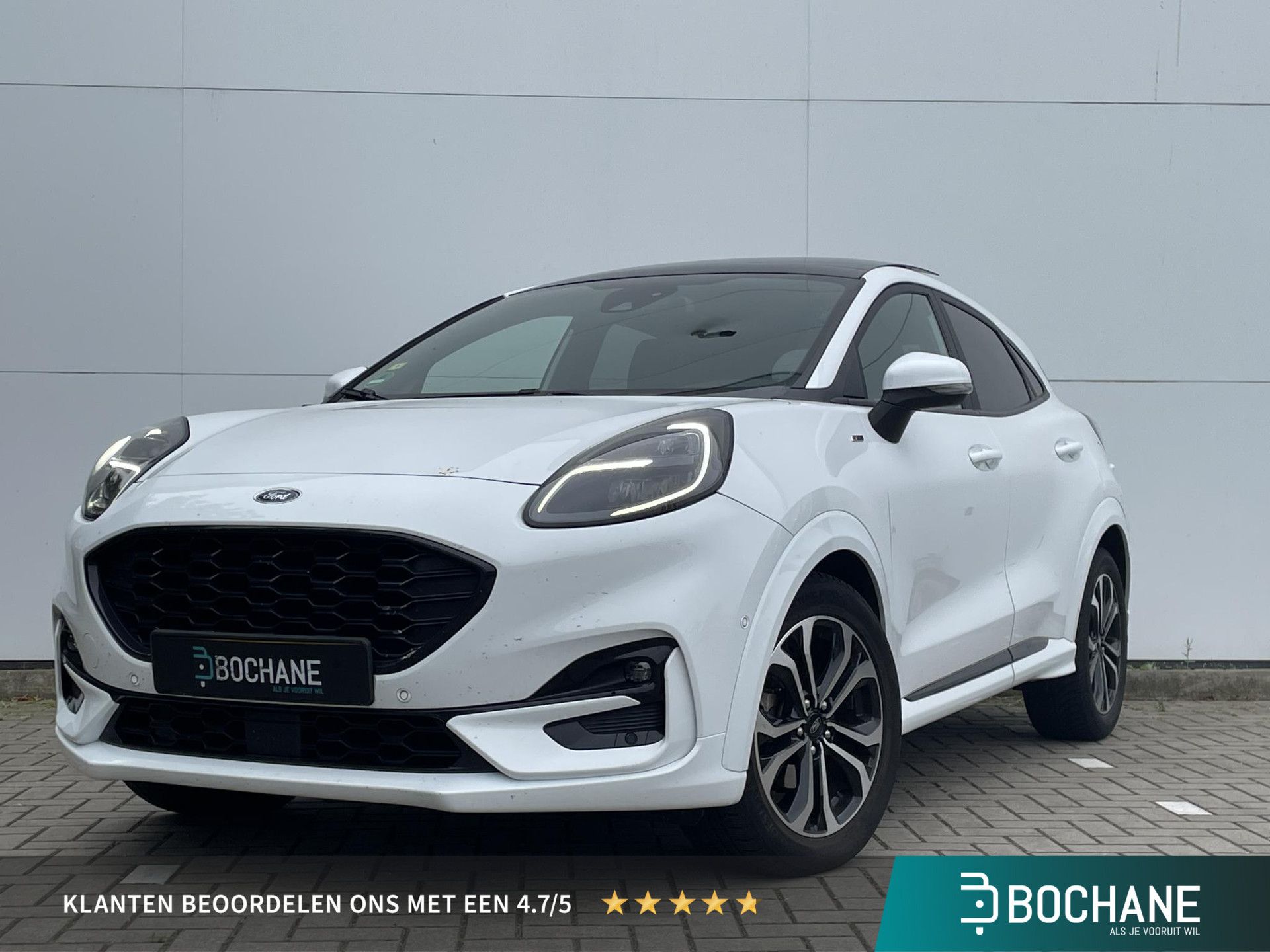 Ford Puma met kenteken L-507-KR – vooraanzicht