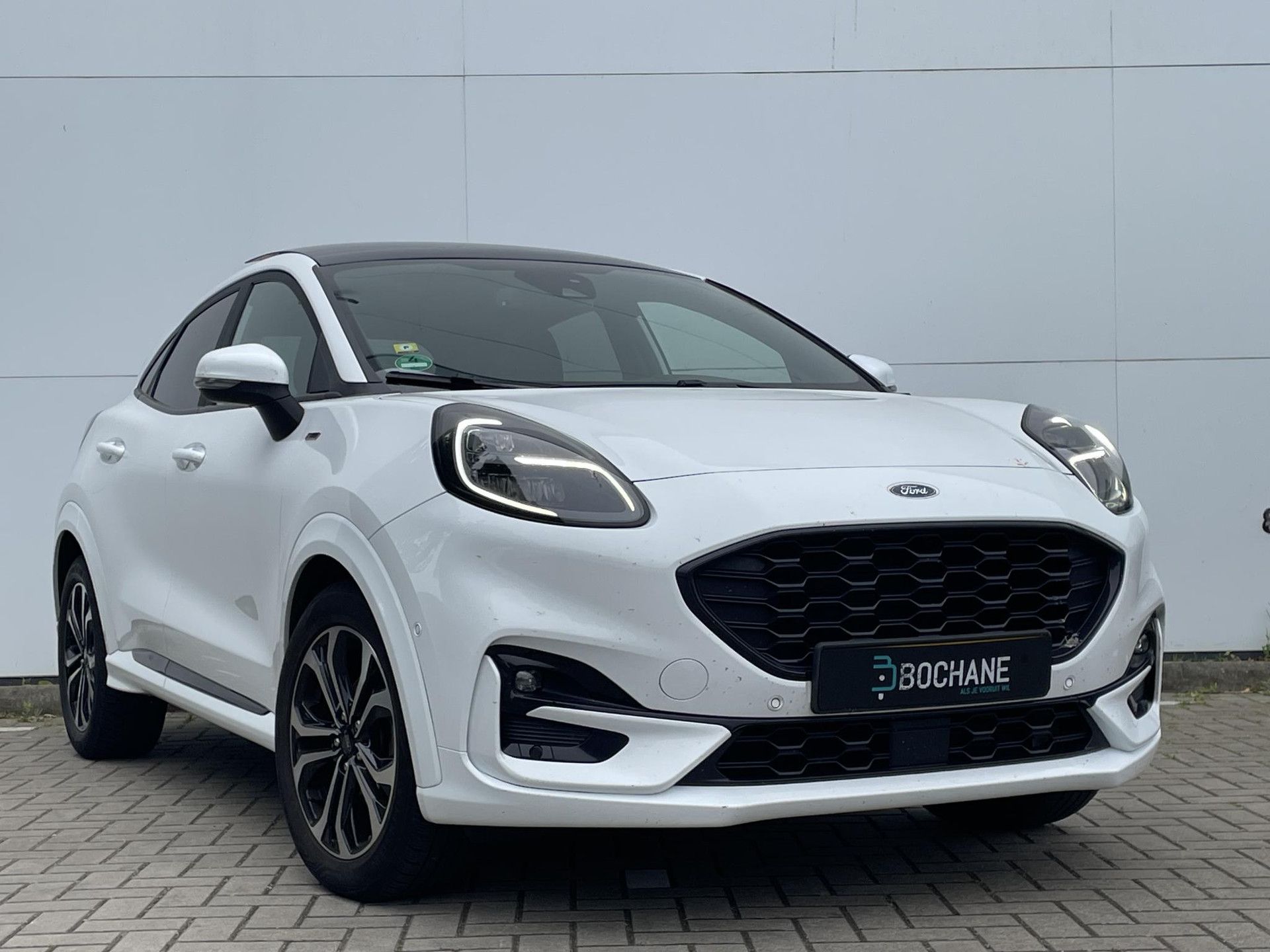 Ford Puma met kenteken L-507-KR – detailfoto