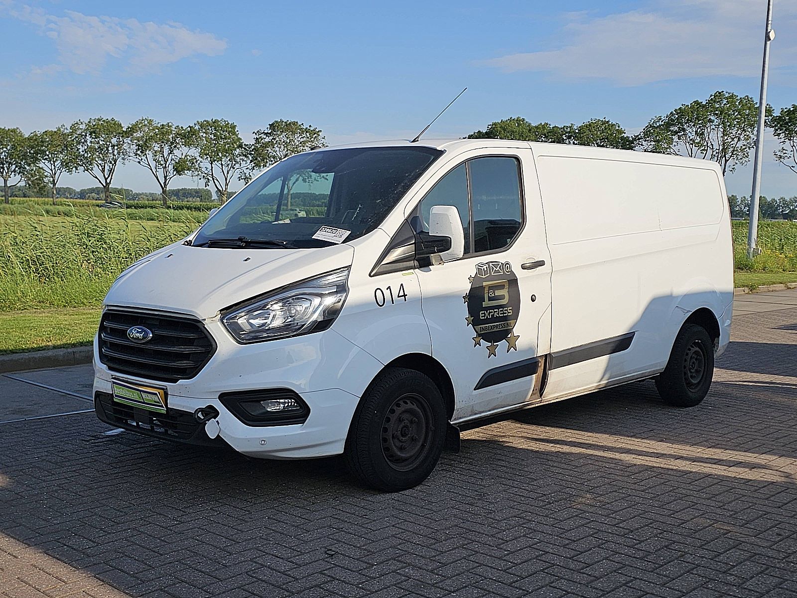 Ford Transit – achteraanzicht