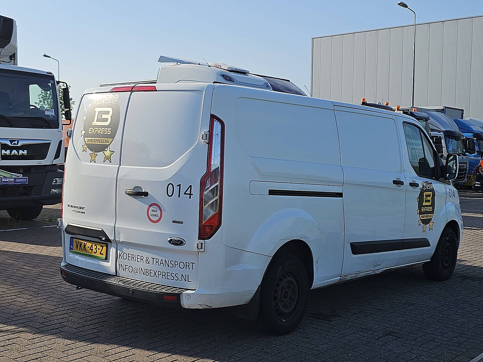 Ford Transit – interieur