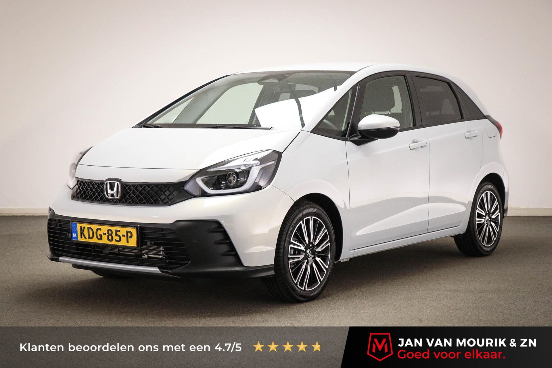 Honda Jazz met kenteken KDG-85-P – vooraanzicht