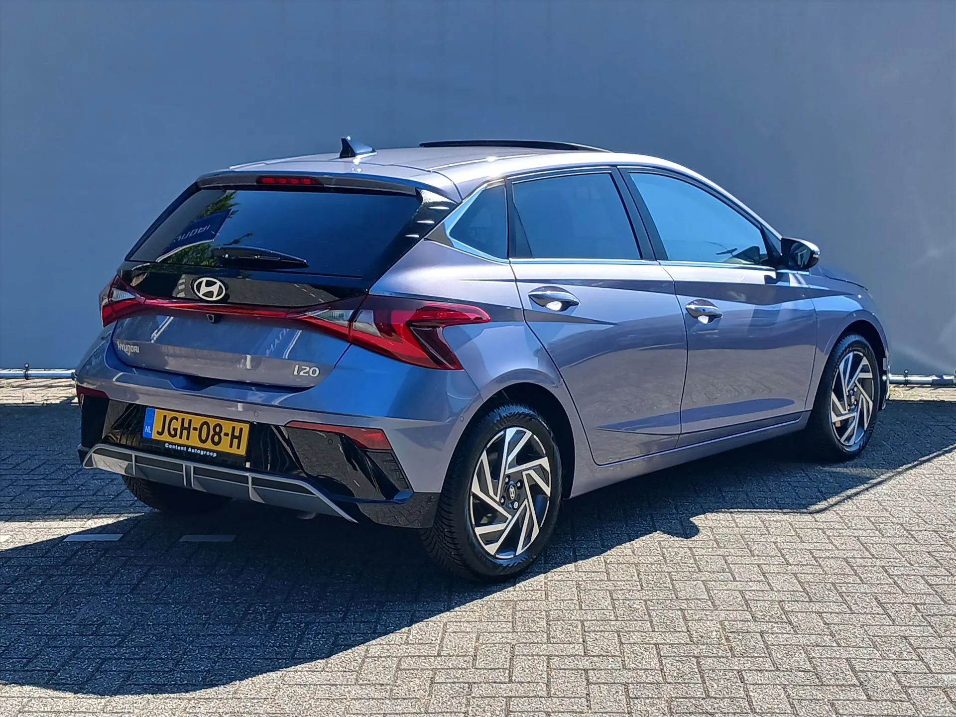 Hyundai i20 met kenteken JGH-08-H – detailfoto