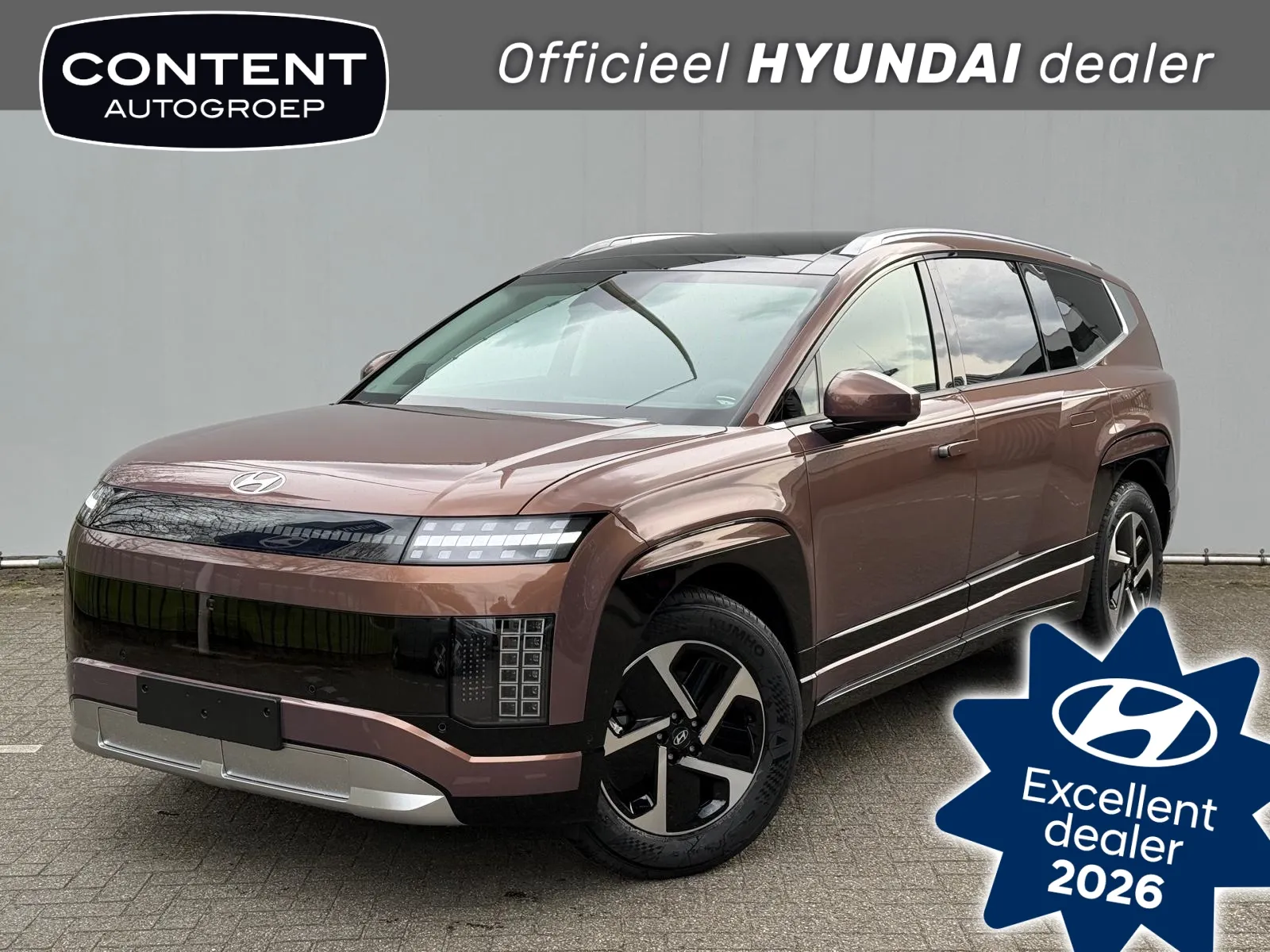 Hyundai IONIQ9 met kenteken 76529 – vooraanzicht