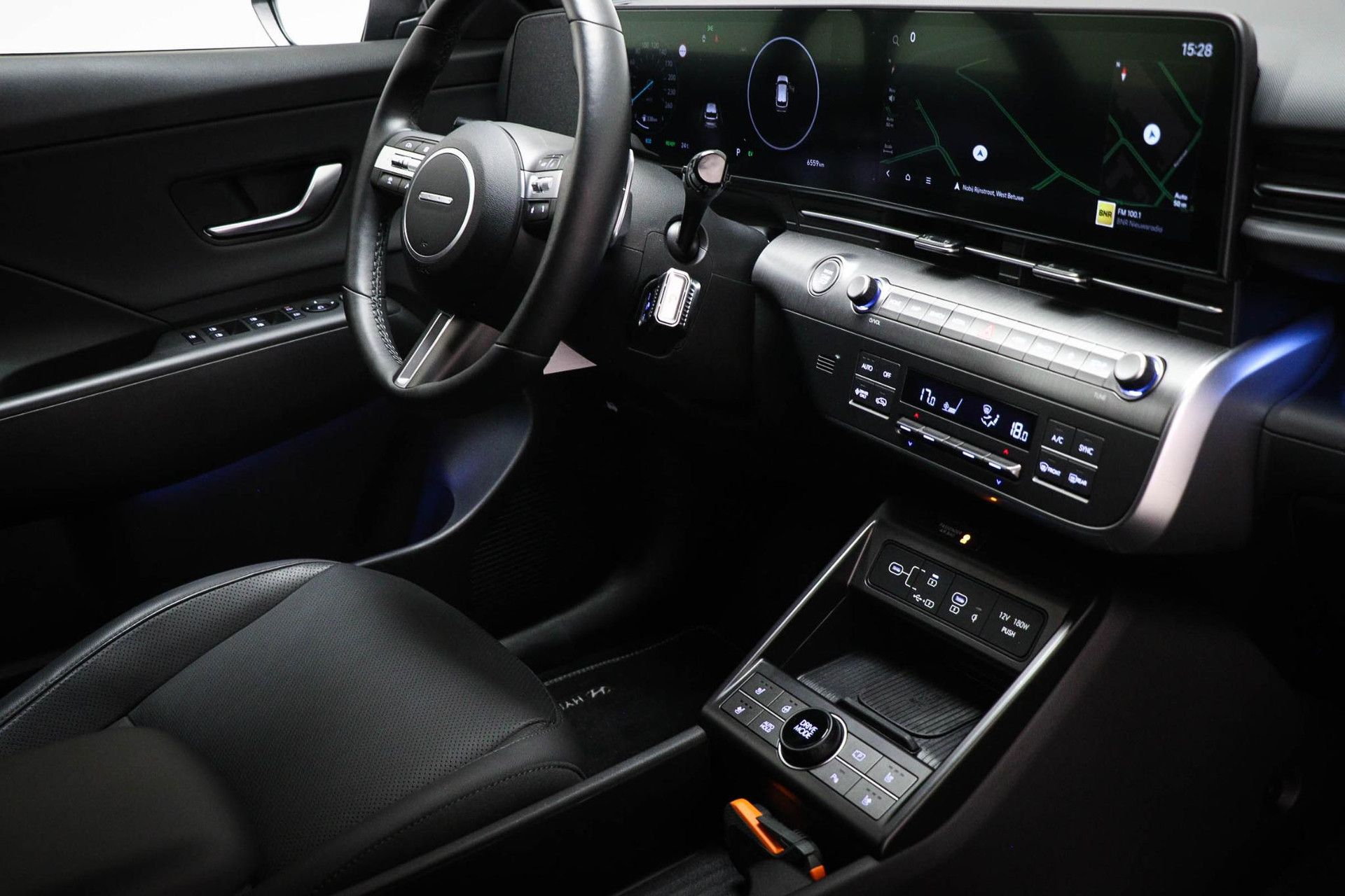 Hyundai Kona met kenteken GJV-99-R – interieur
