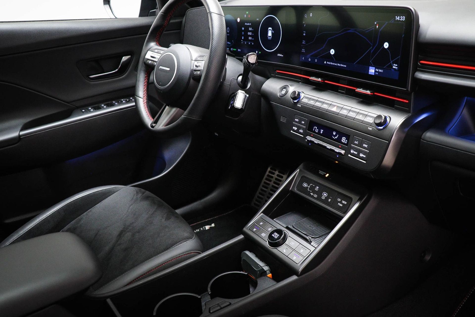 Hyundai Kona met kenteken JKN-69-Z – dashboard