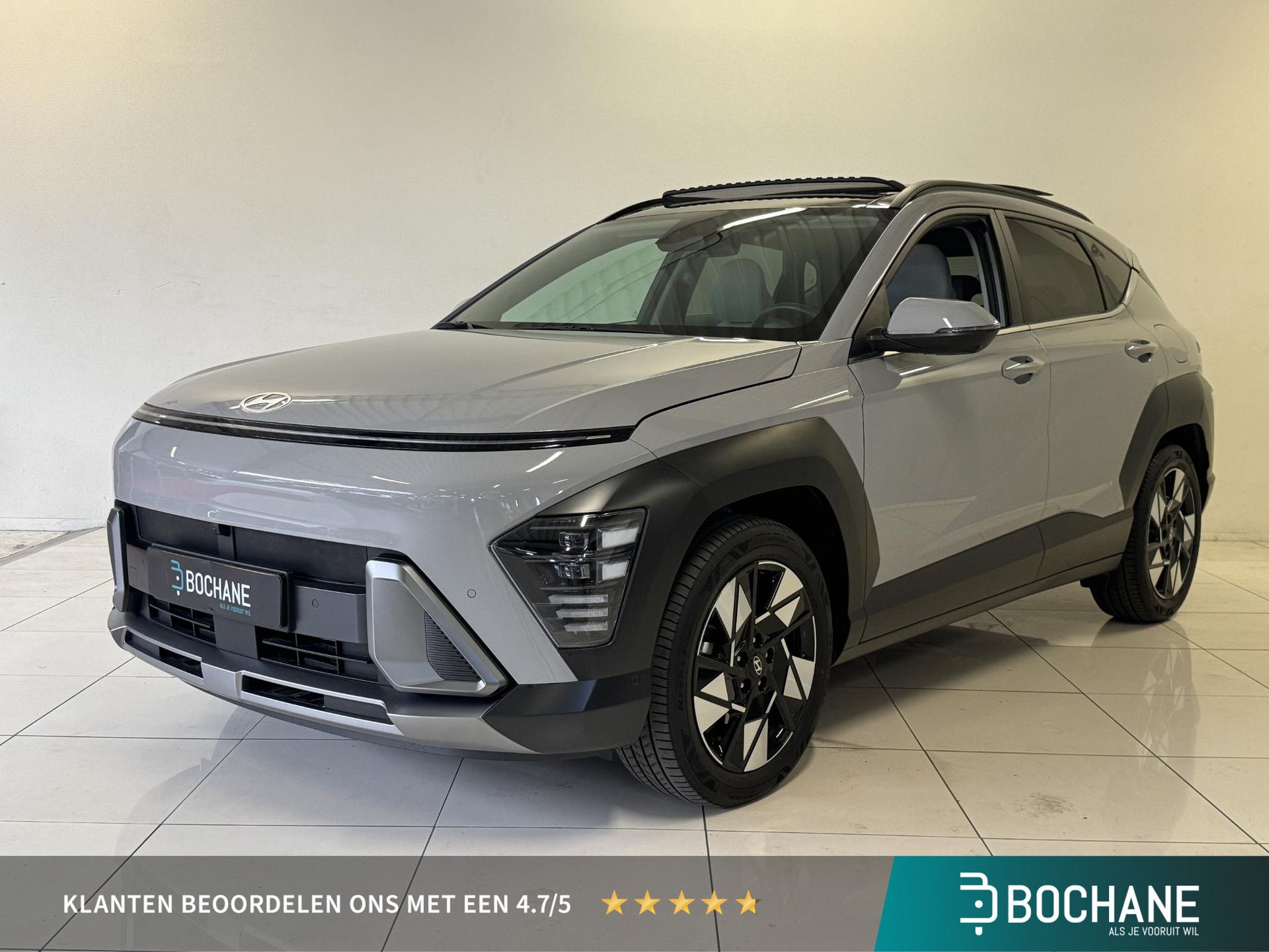 Hyundai Kona met kenteken KGP-78-H – vooraanzicht