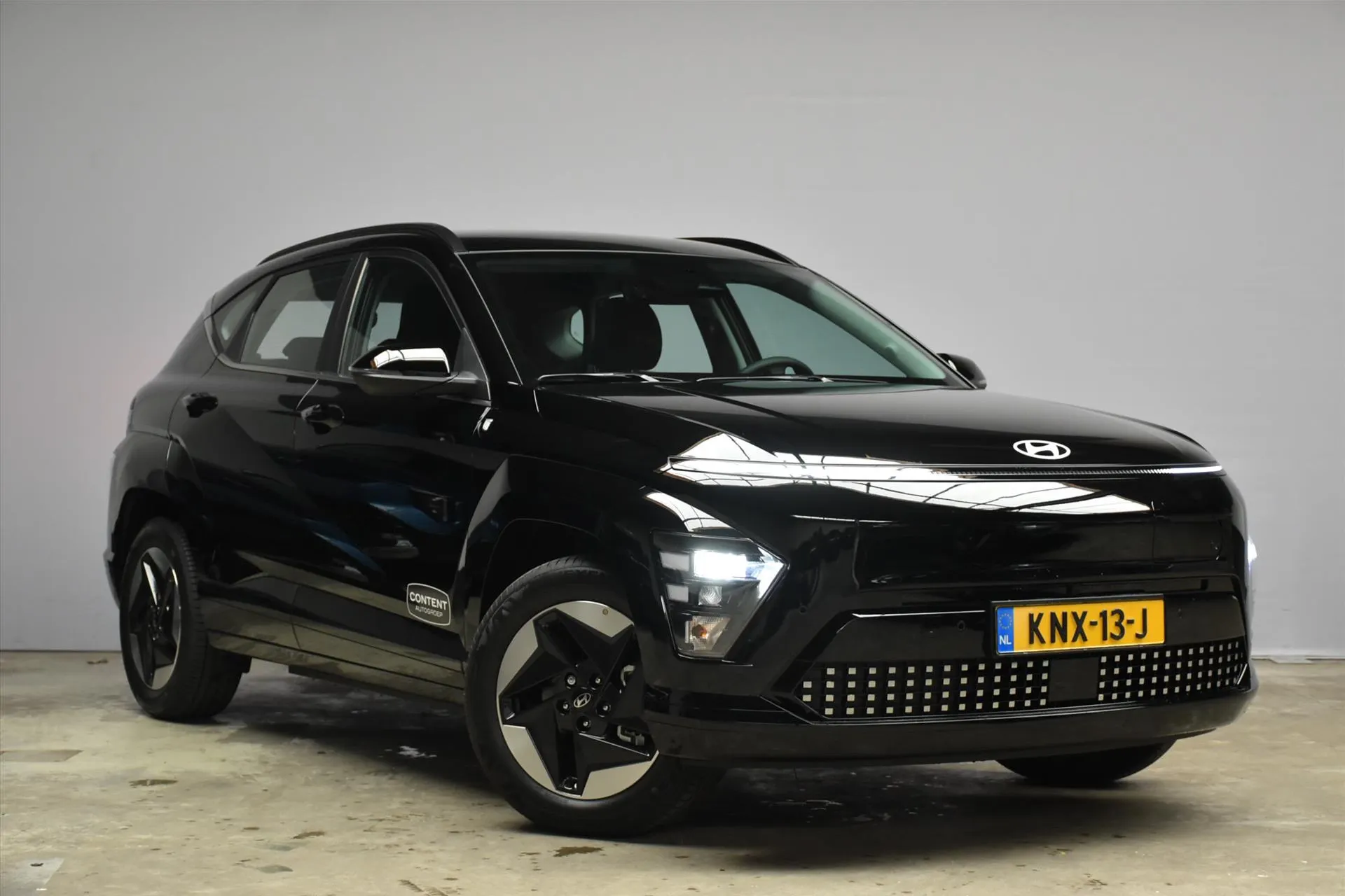 Hyundai Kona met kenteken KNX-13-J – interieur