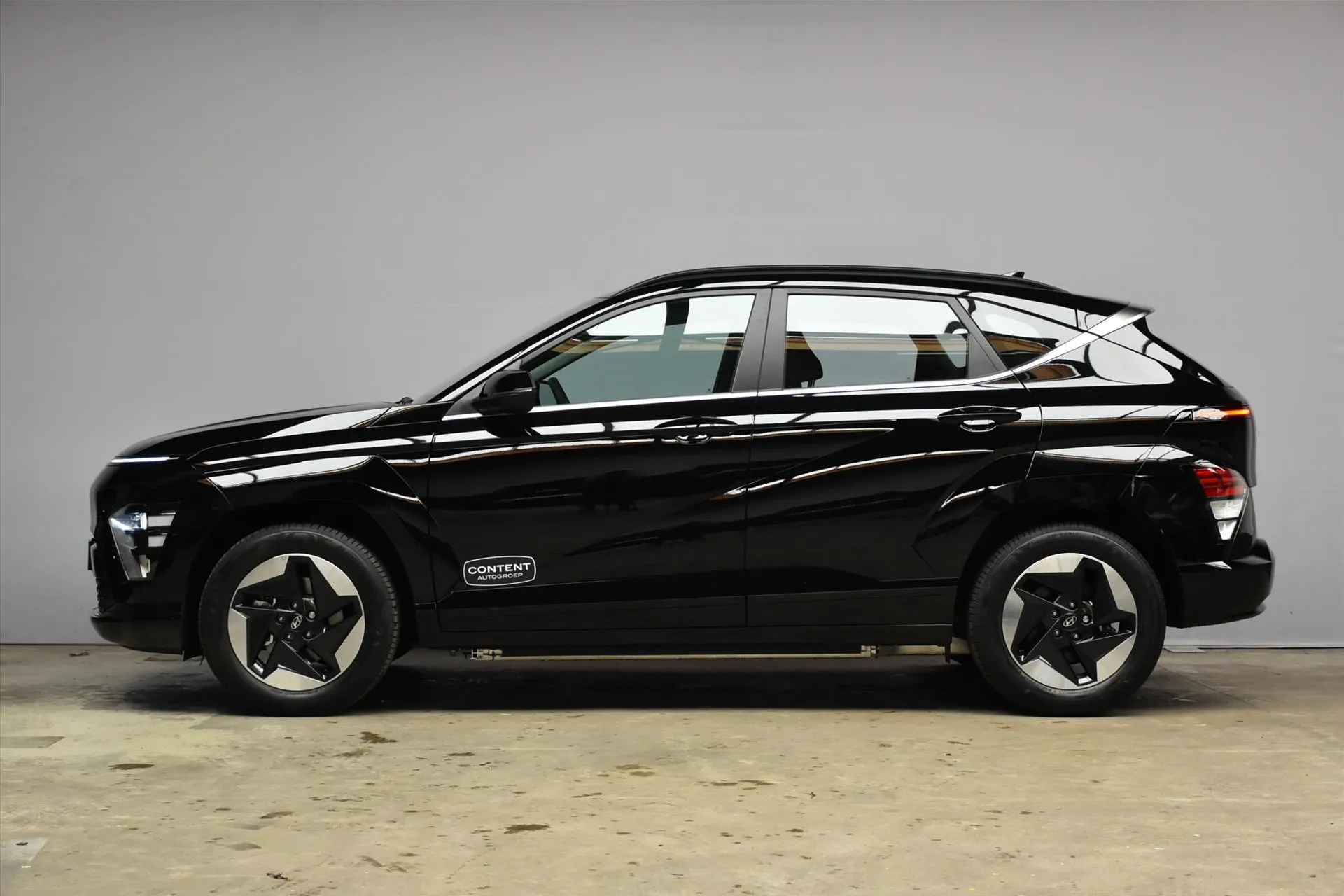 Hyundai Kona met kenteken KNX-13-J – dashboard