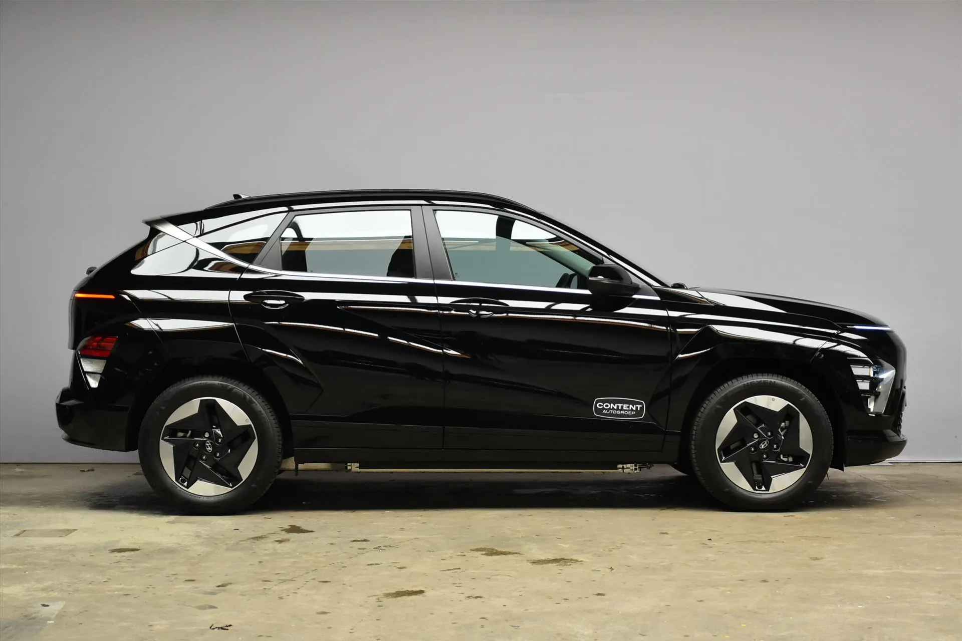 Hyundai Kona met kenteken KNX-13-J – detailfoto