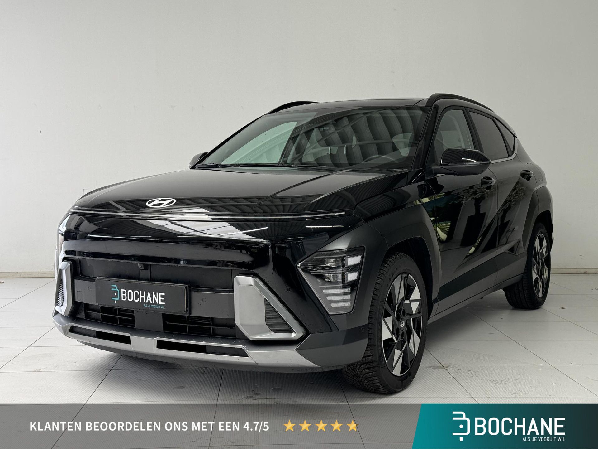 Hyundai Kona met kenteken KPB-84-L – vooraanzicht