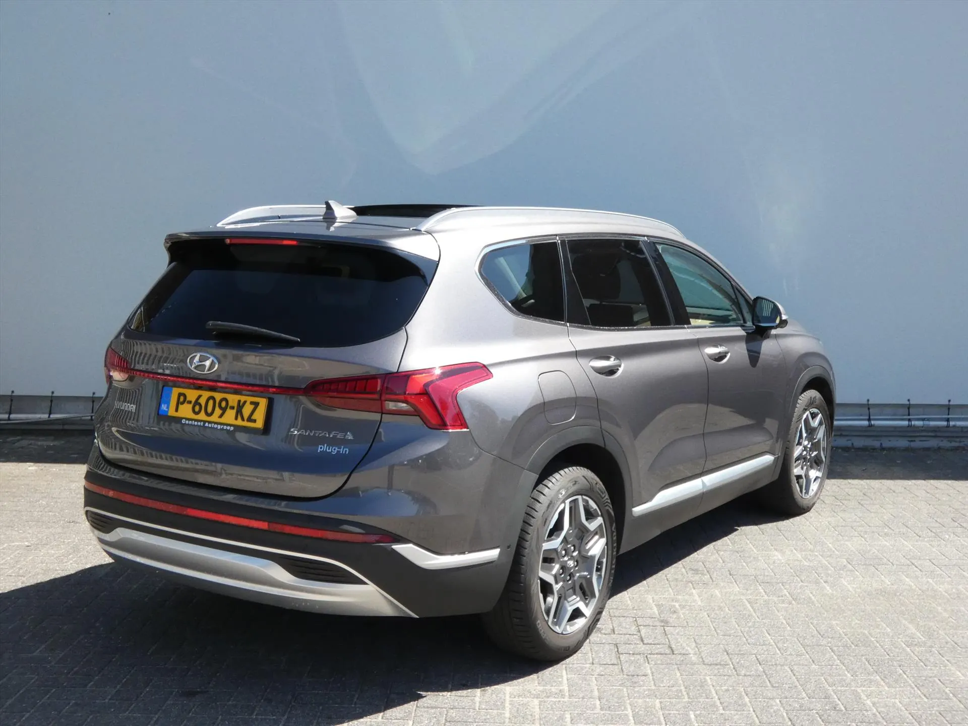Hyundai SantaFe met kenteken P-609-KZ – detailfoto